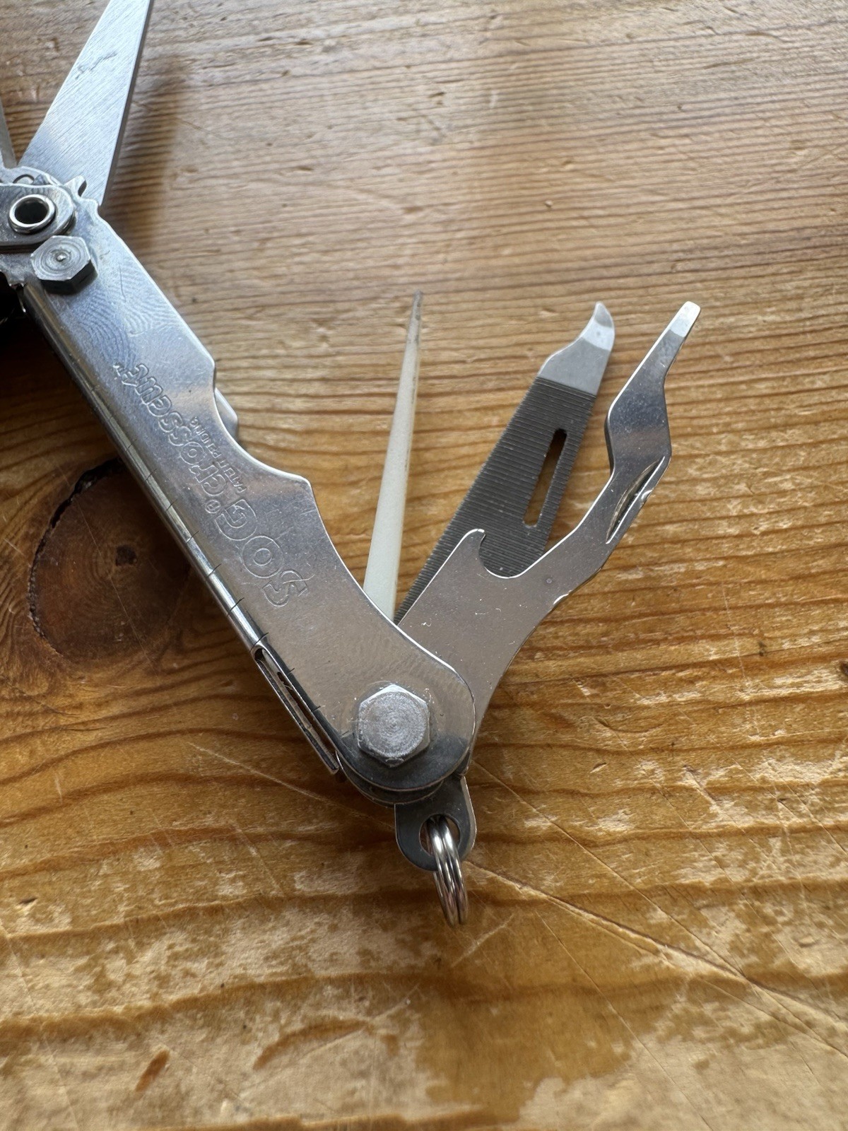 SOG Crosscut Multitool Knife W/ Sheath!