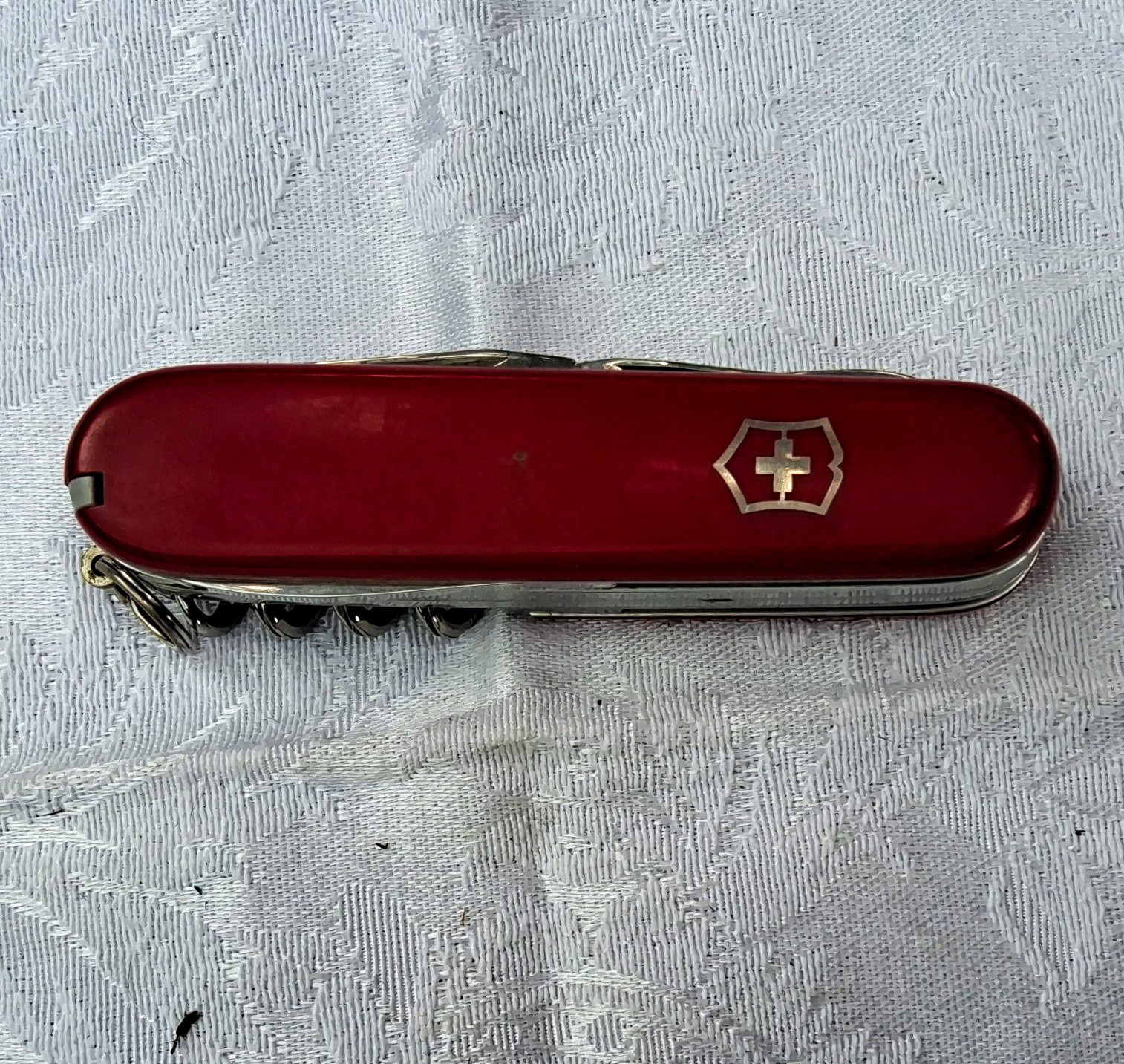 Victorinox Swiss Army Officer Model Red Multi-Tool Pocket Knife Stainless Steel