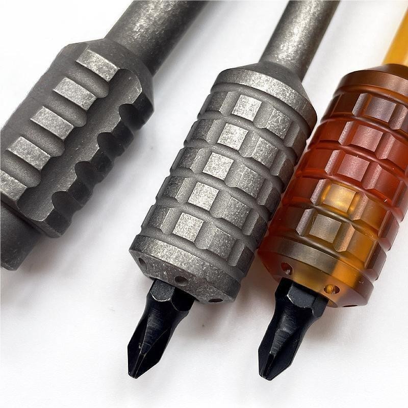 TiC4 PEI Screwdriver Portable Gadget Cross Bit Riding EDC Multi Tools