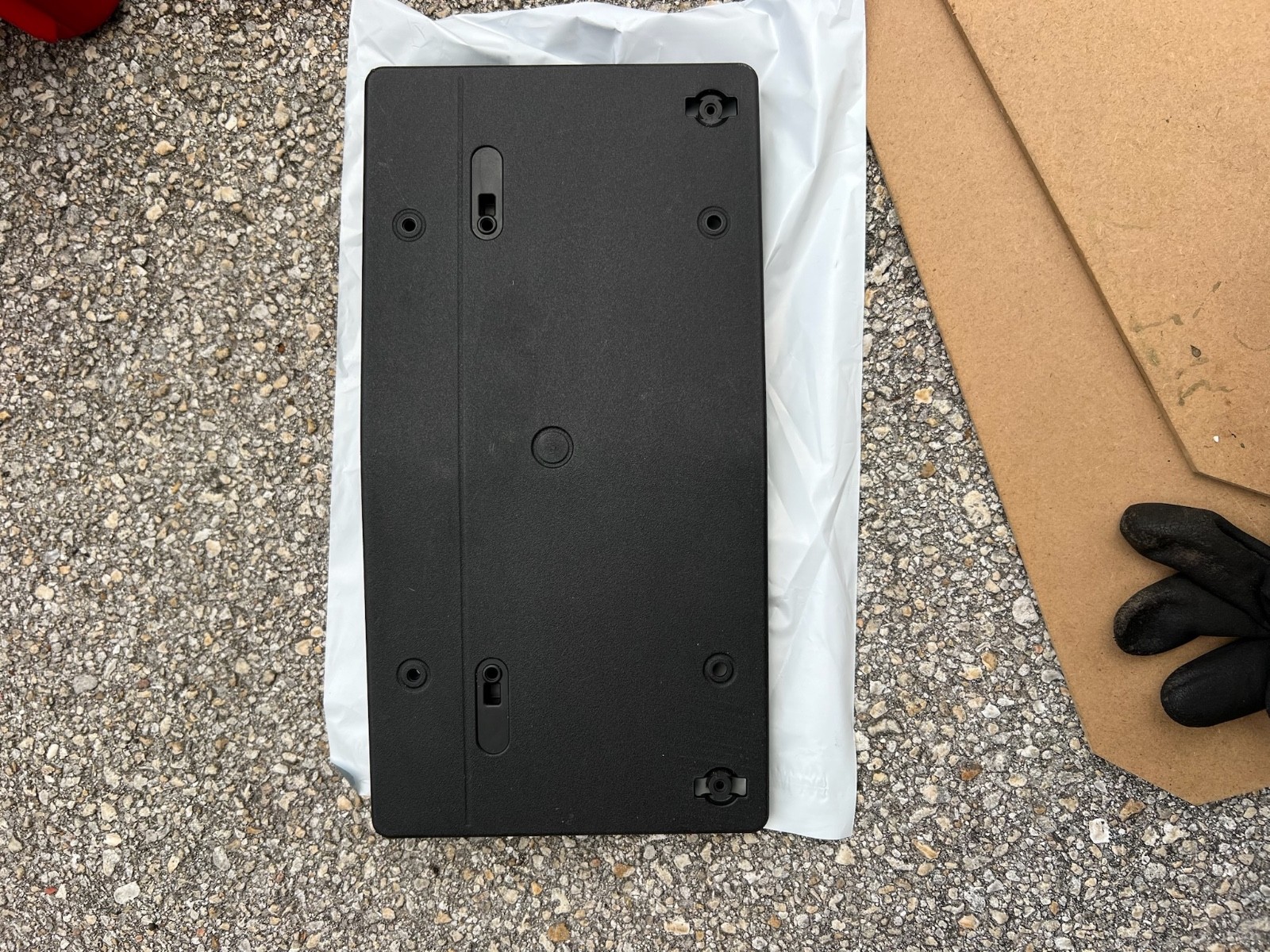 Mersedes license plate holder A221 855 10 81