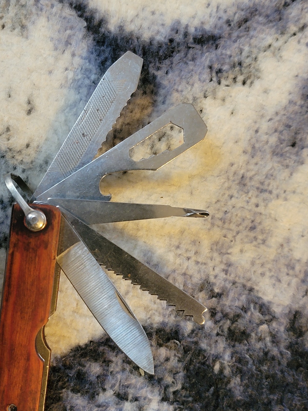 Camping Multi Tool Hatchet Hammer Survival Tool Wood Handle