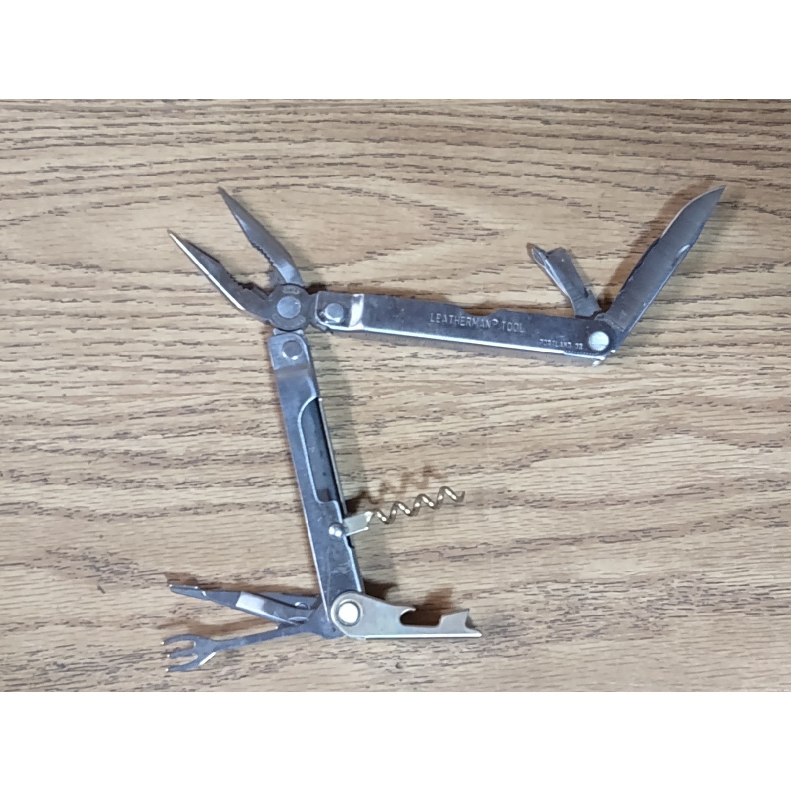 Leatherman Flair Multi-Tool Vintage Retired Specialty Corkscrew Fork Spreader