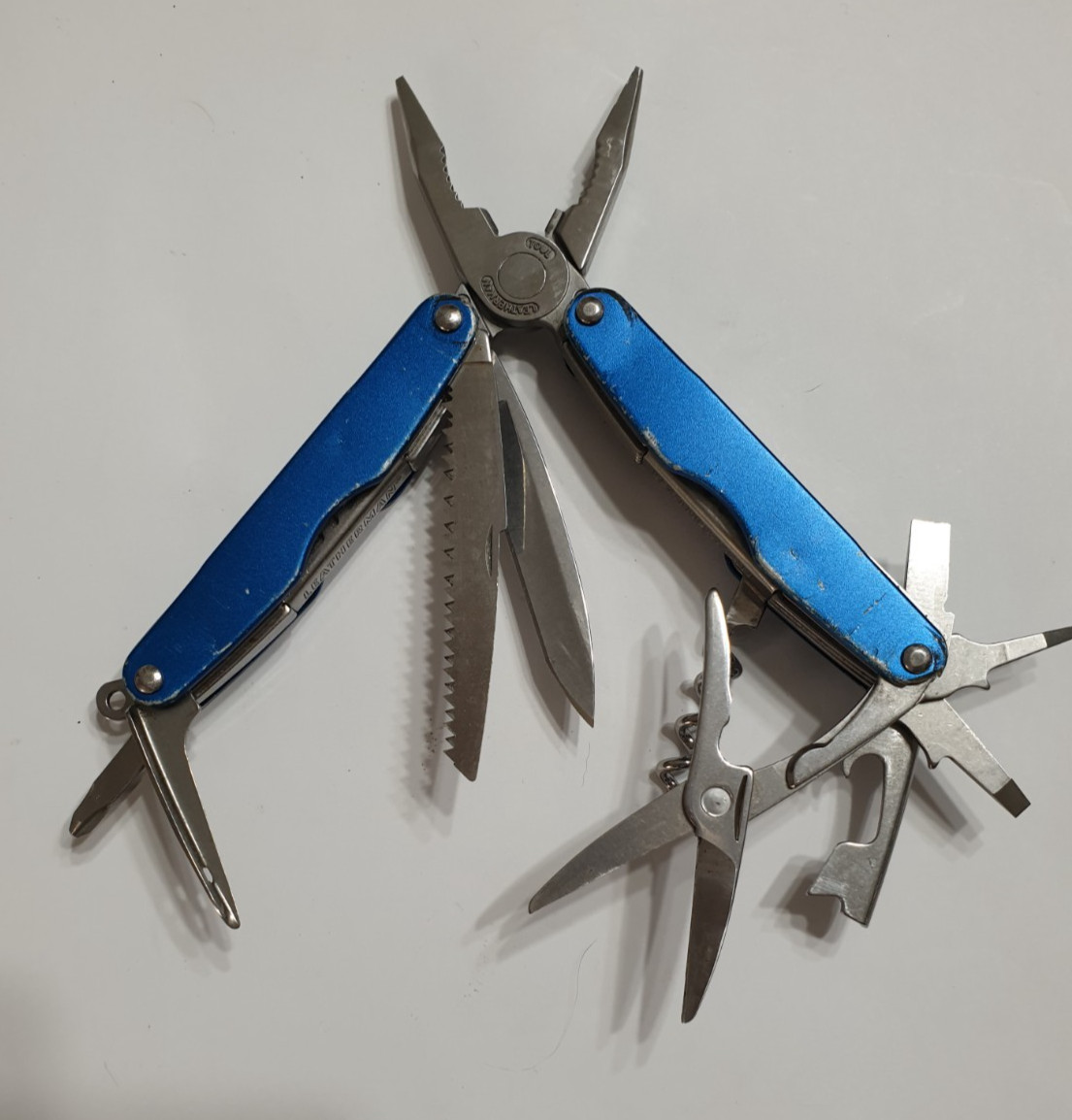 🔥 Leatherman Juice CS4 Blue Gen1 Collectable Retired Nice Condition Very Rare