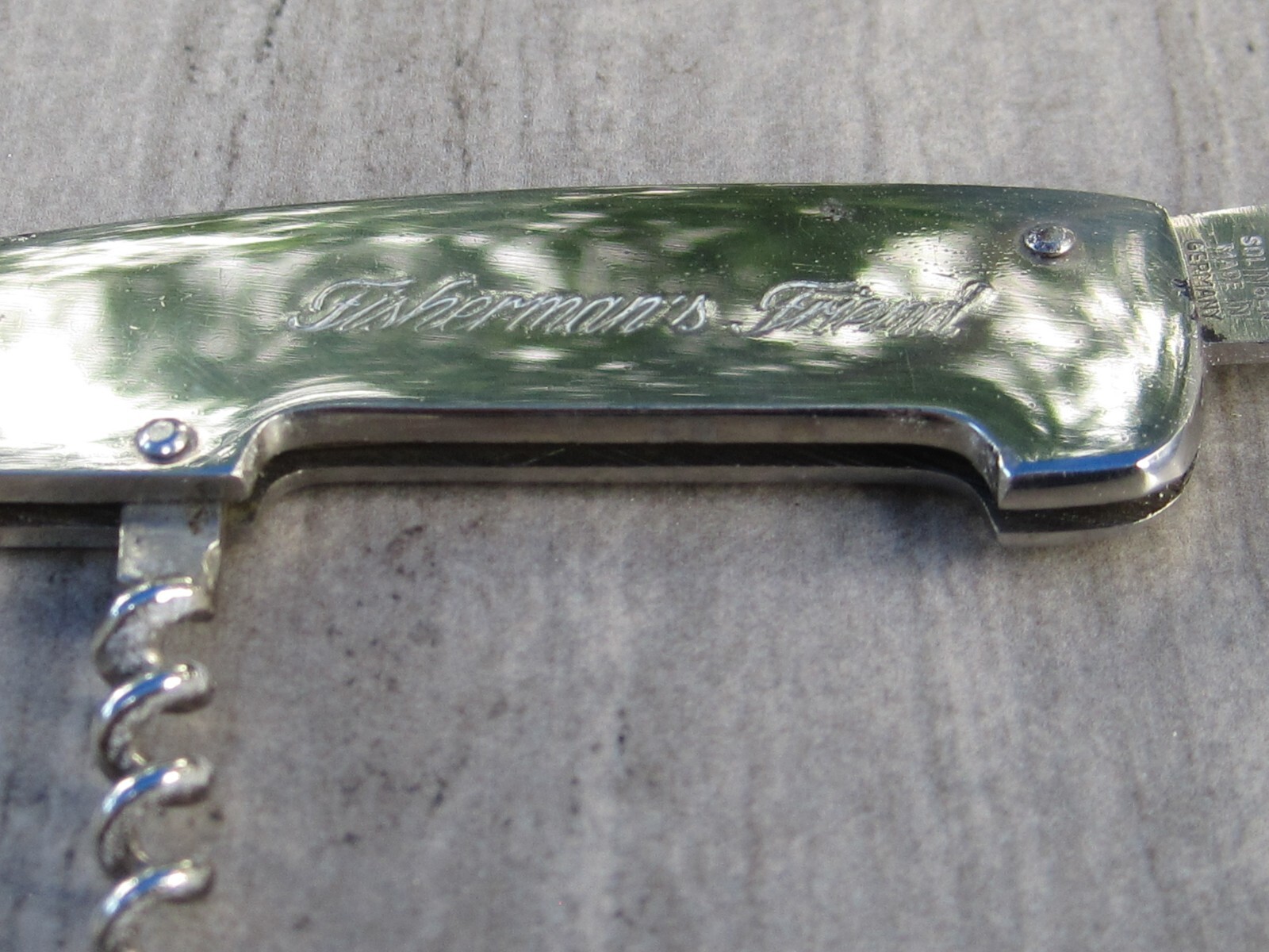 FISHERMAN’S FRIEND multi-tool (no sheath) and bonus Camillus pocketknife