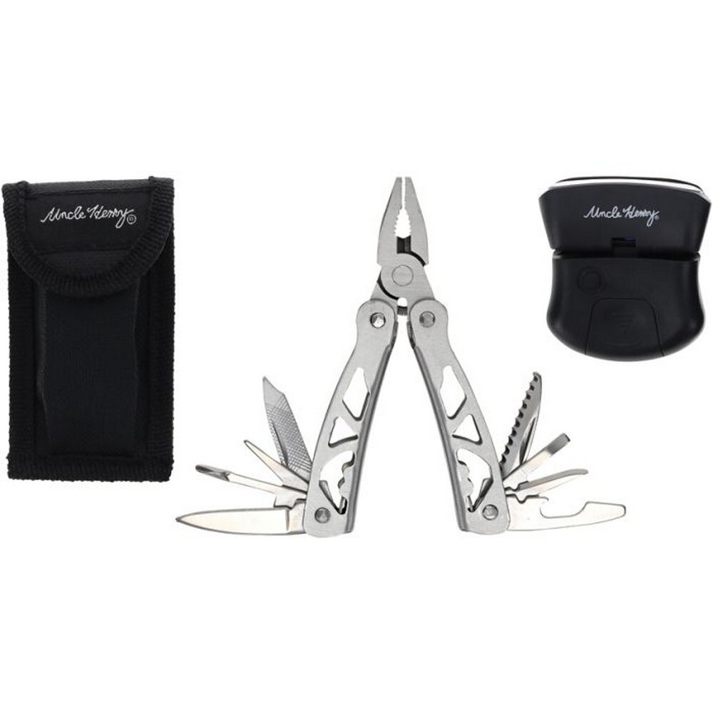 Schrade Multi Tool With Hat Clip Light Stainless Tools Nylon Belt Sheath 1200438