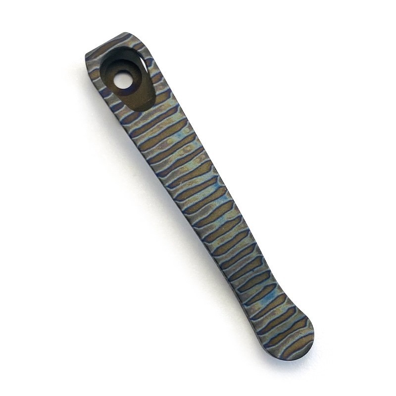 CNC Titanium Pocket Clip for Chris Reeve Sebenza / Umnumzaan Knife