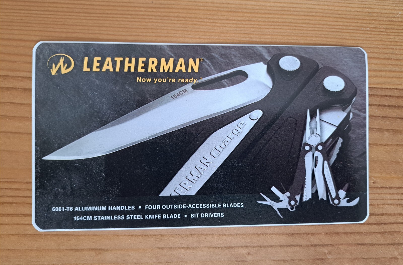 NEW Leatherman Now you’re ready Sticker Charge Wave Arc Bond Curl Rev Skeletool