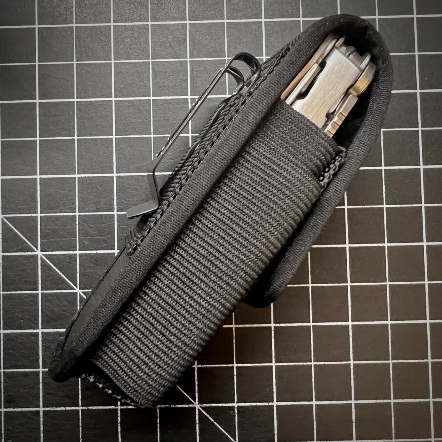 MultiTool Holster Nylon Belt Clip Pouch Leatherman Wave Plus Wingman Surge Rebar