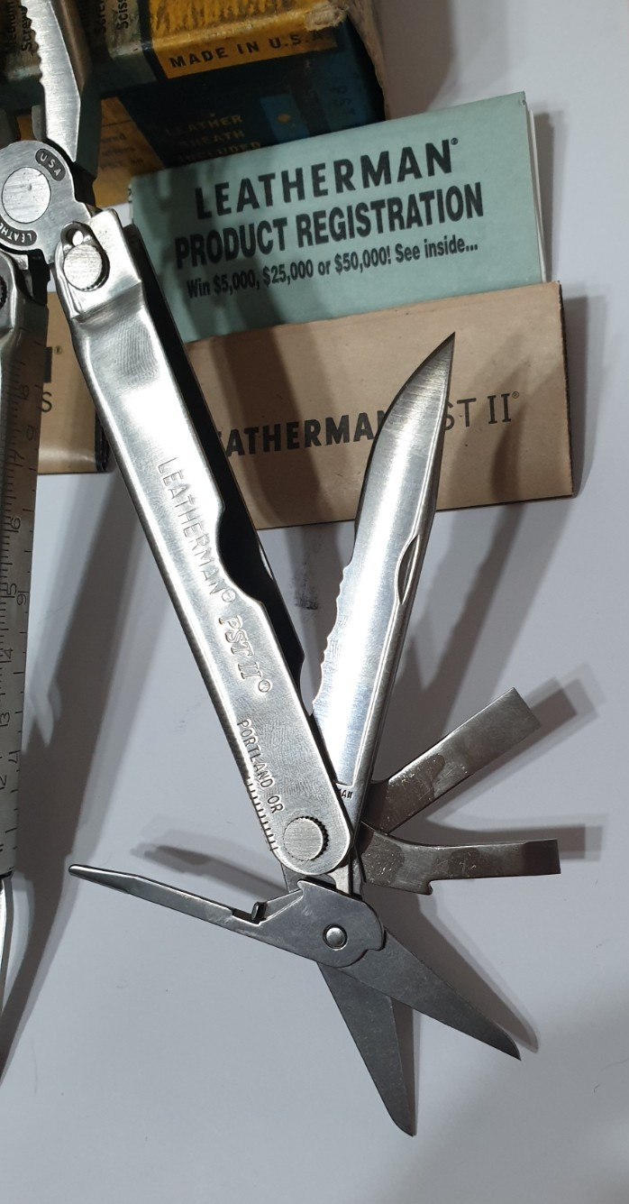 🔥 Leatherman PST II Stainless Multi-Tool New in Box Rare Retired Collectable