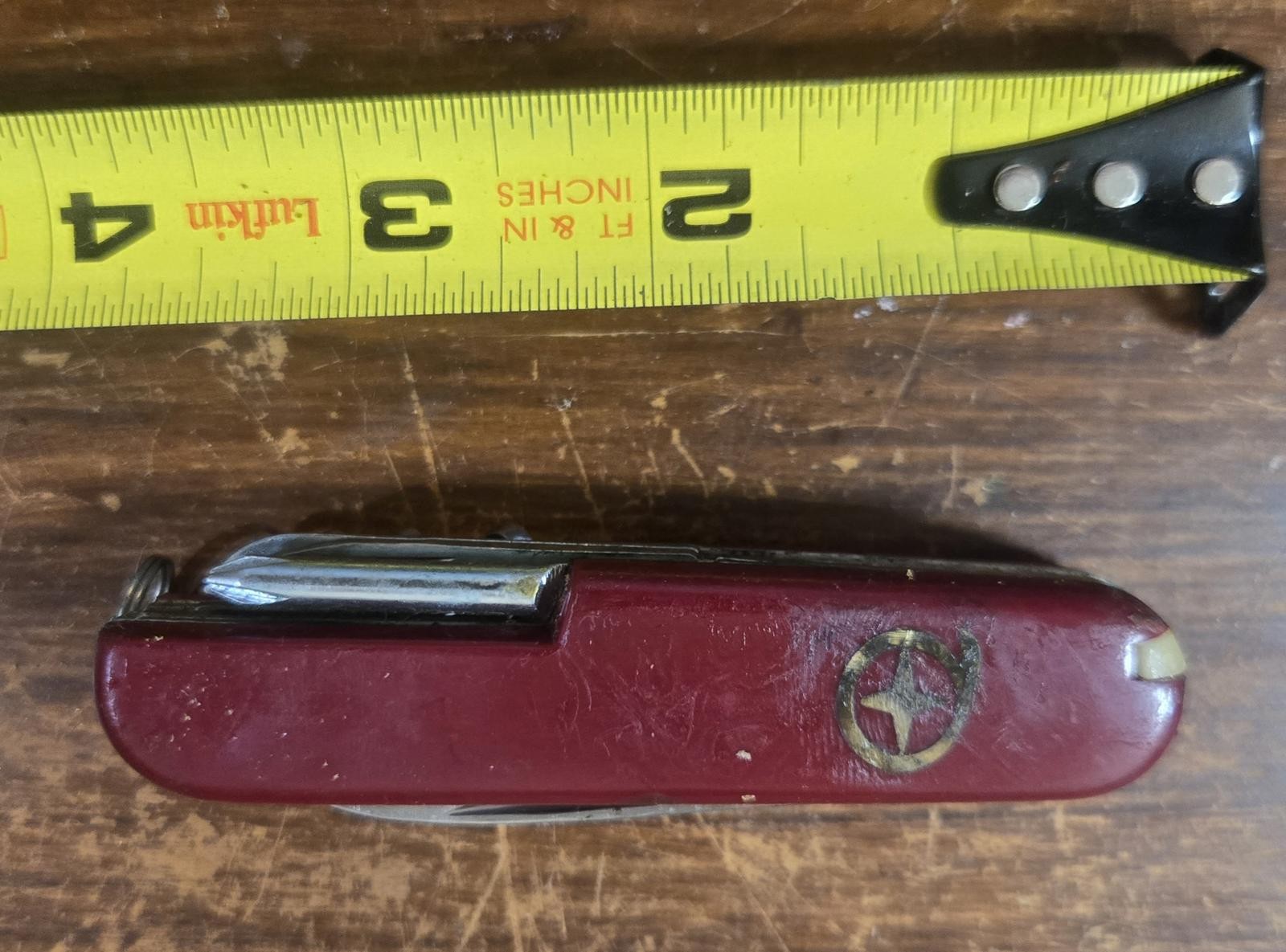 Star in Q Vintage Art No K 501L Superior Multi Purpose Pocket Knife w Og Box 13