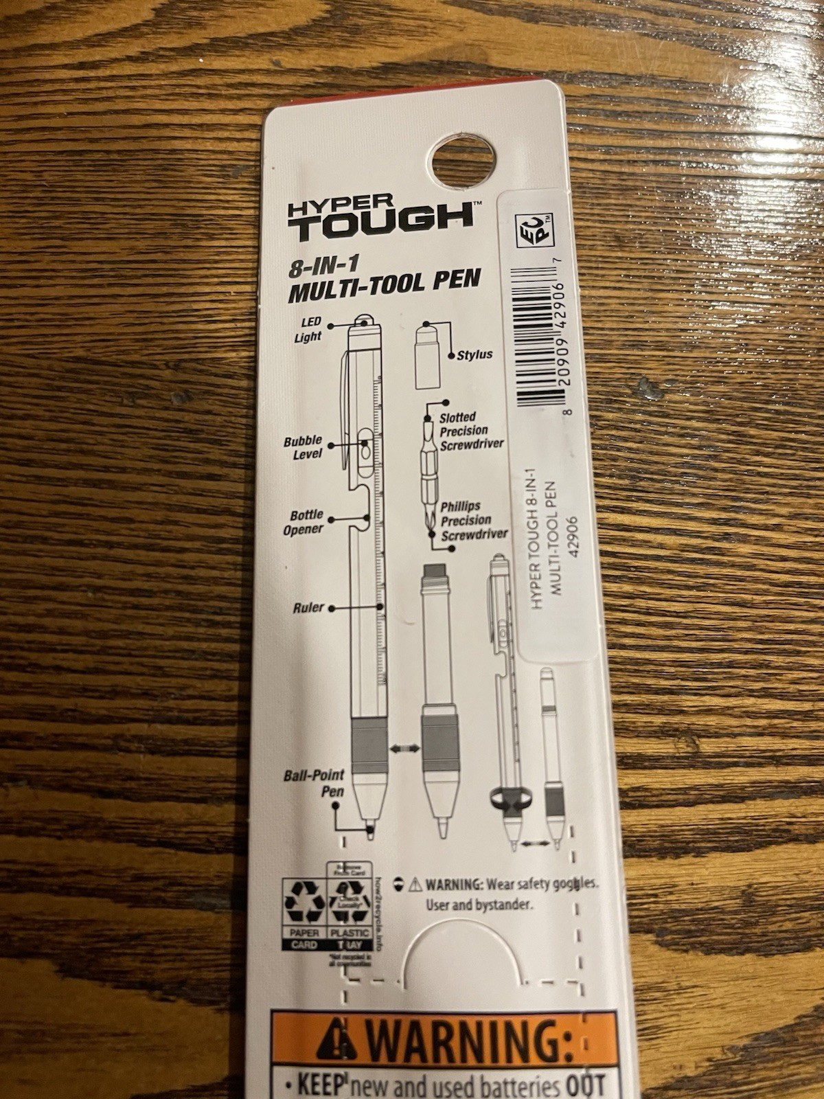 Hyper Tough 8-in-1 Multi-Tool Pen