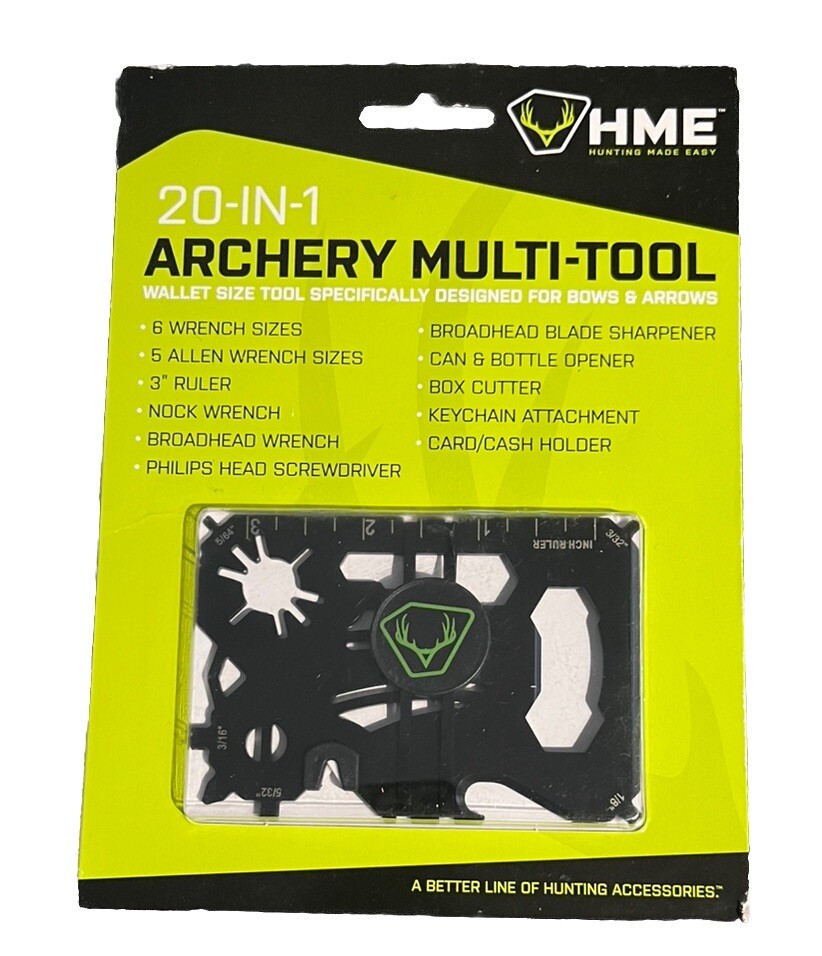 HME HME-WMT 20 In 1 Archery Multi-Tool
