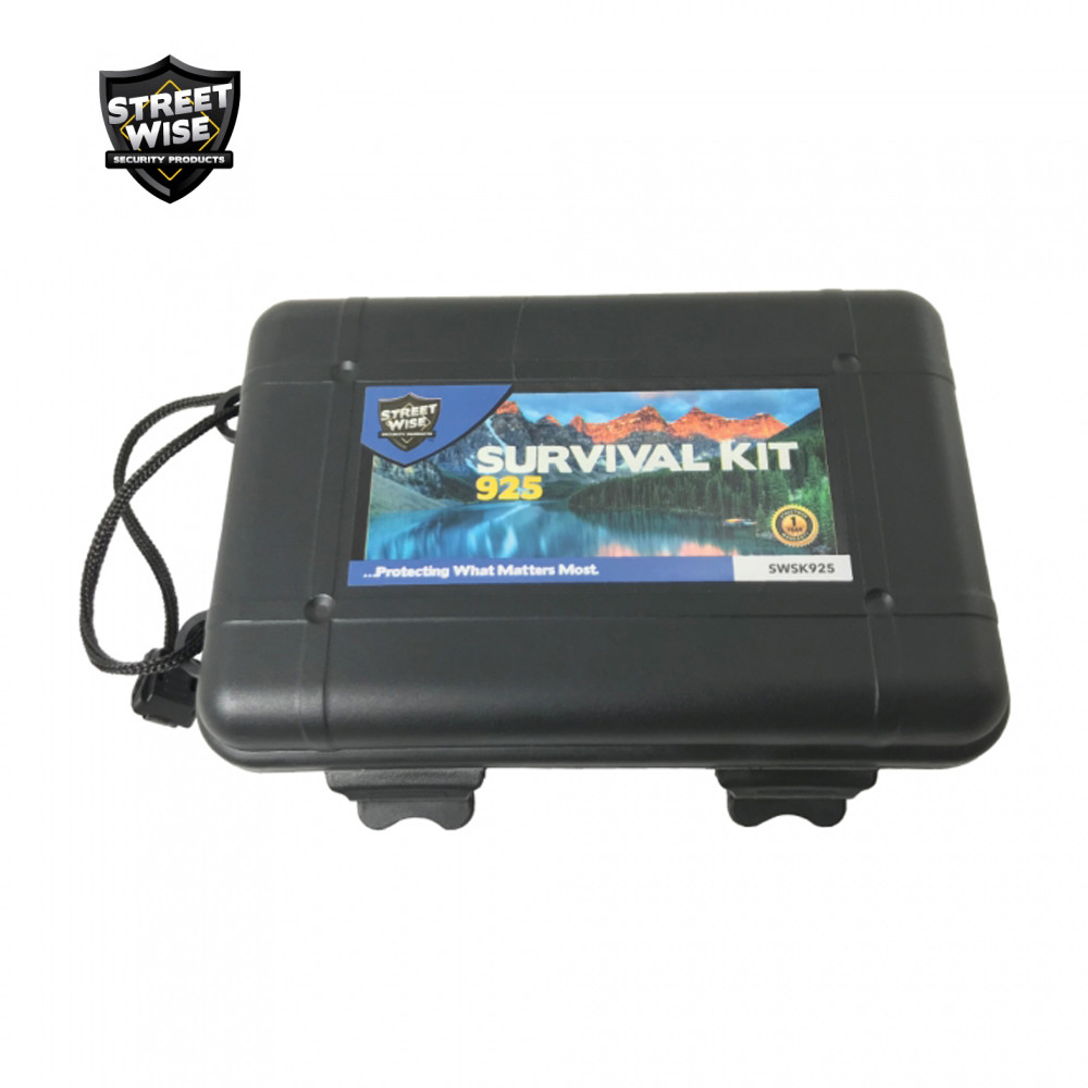 Streetwise Survival Kit: 9 Items w/ 25 Functions – SOS Emergency Tools Disaster