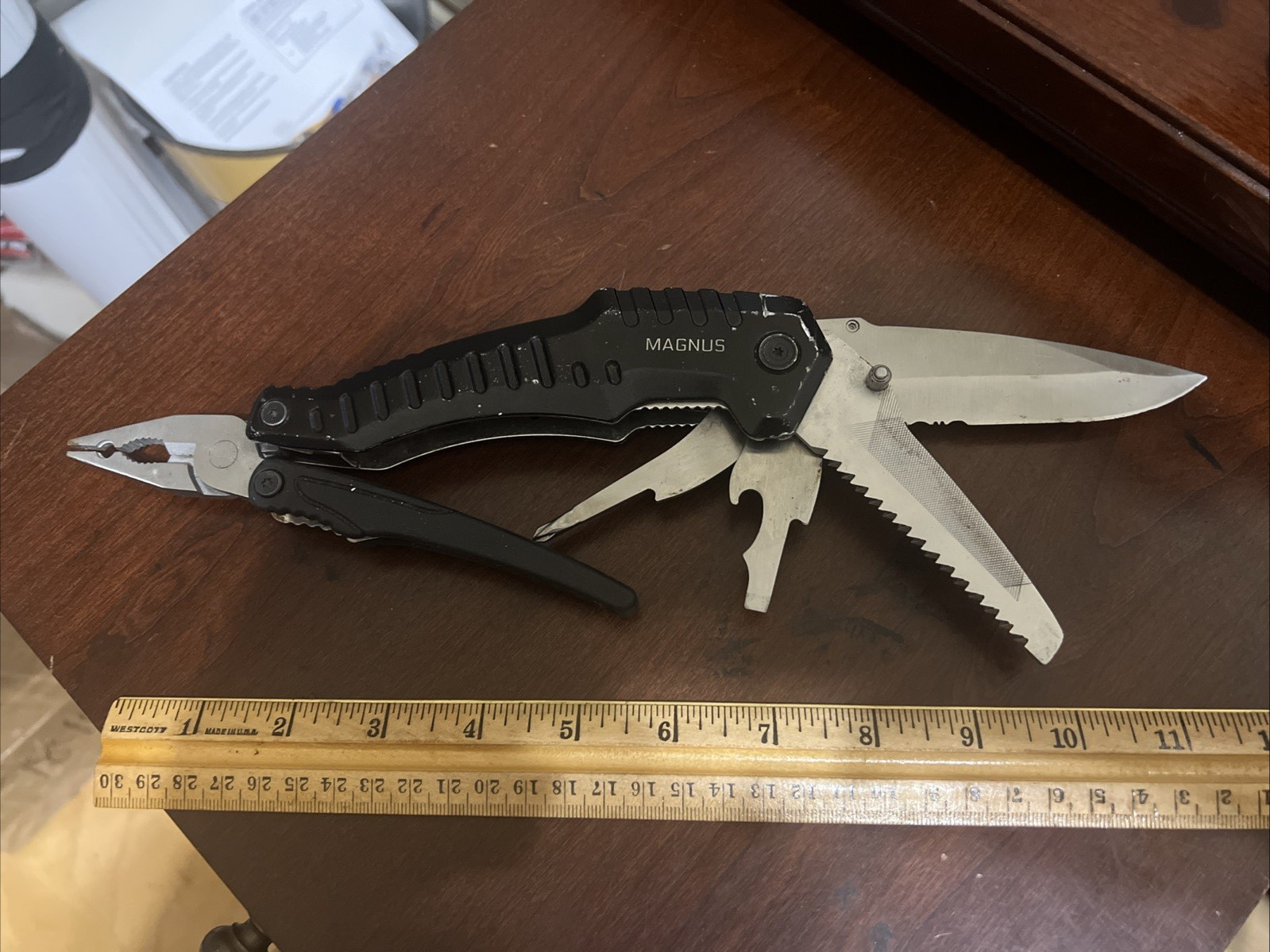 Kilimanjaro Magnus 9-in-1 XL Multi-Tool Folding EDC