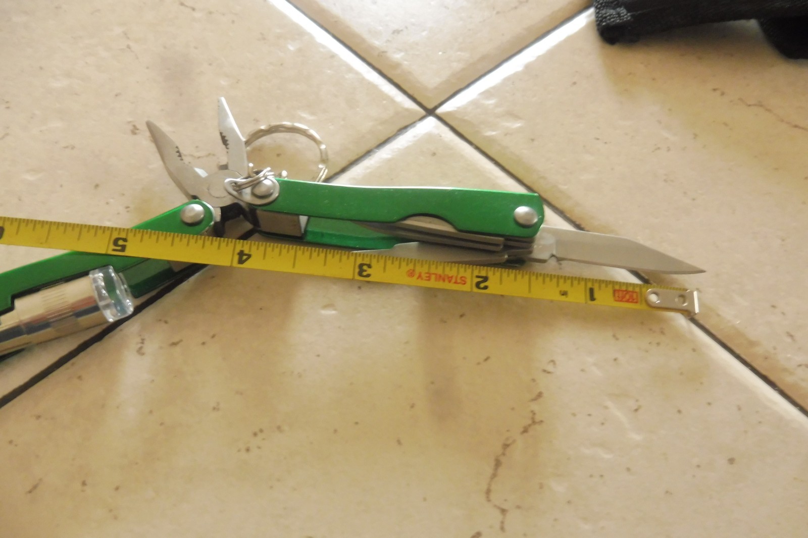CABELA’S SMALL 7 FUNCTION MULTI-TOOL W/ LIGHT & NYLON SHEATH