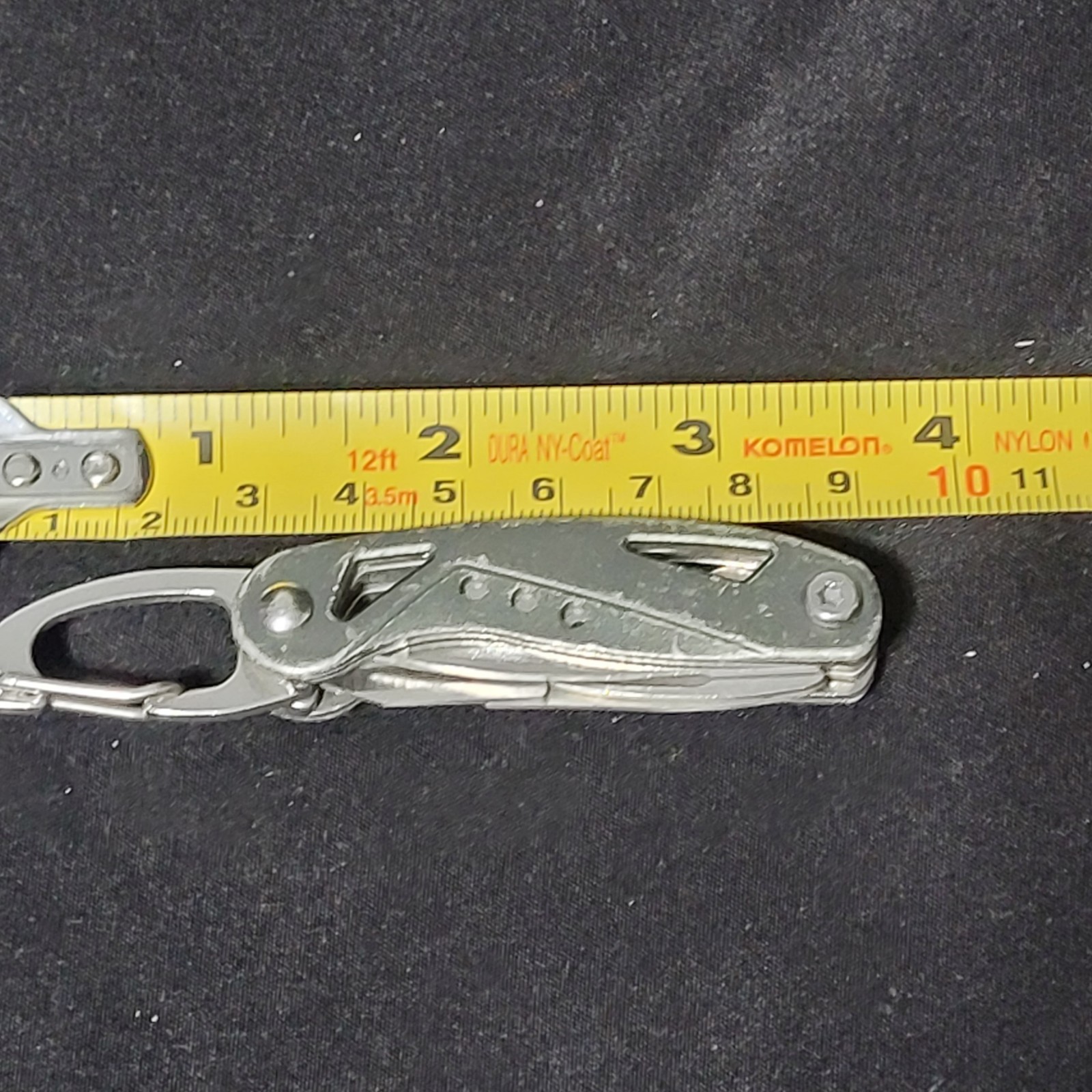 Folding Multi Tool With Carabiner Clip