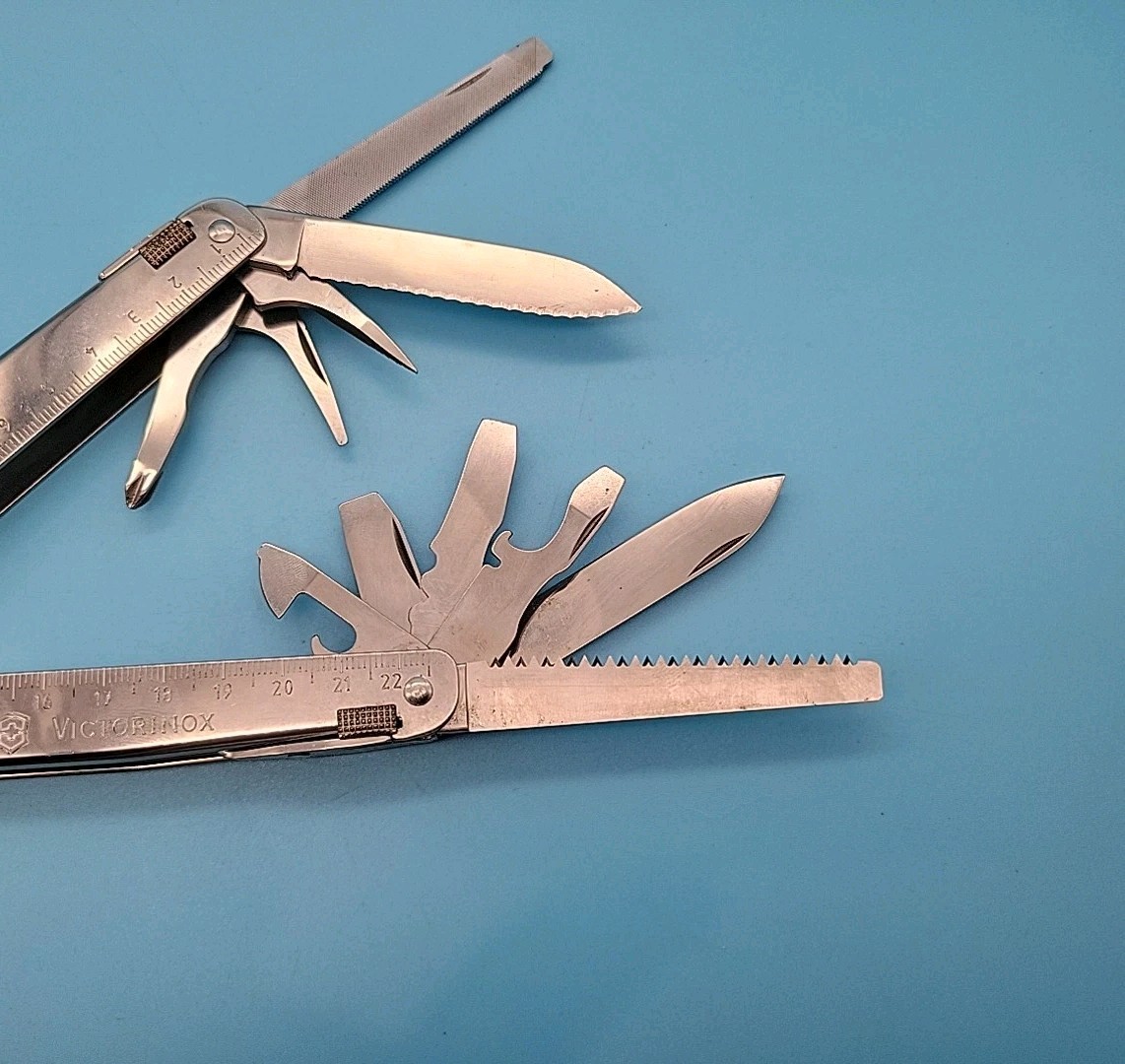 Victorinox SwissTool Swiss Army Multi Tool – 1998 Version – Saw, File, Blade