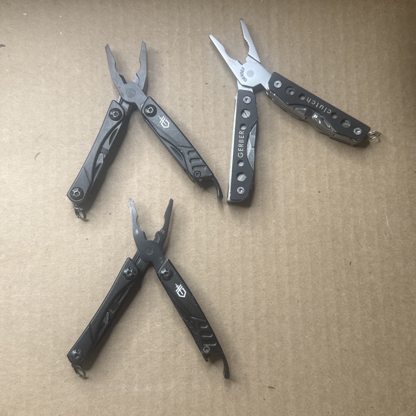 (2) Gerber Dime Multi Tools And (1) Gerber Clutch