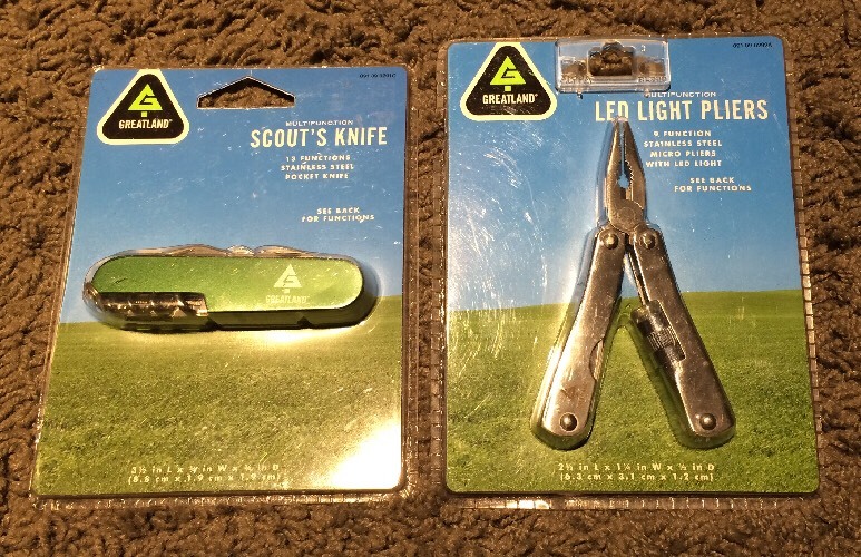 GreatLand Multi Tool LED Pliers And Scout’s Knife