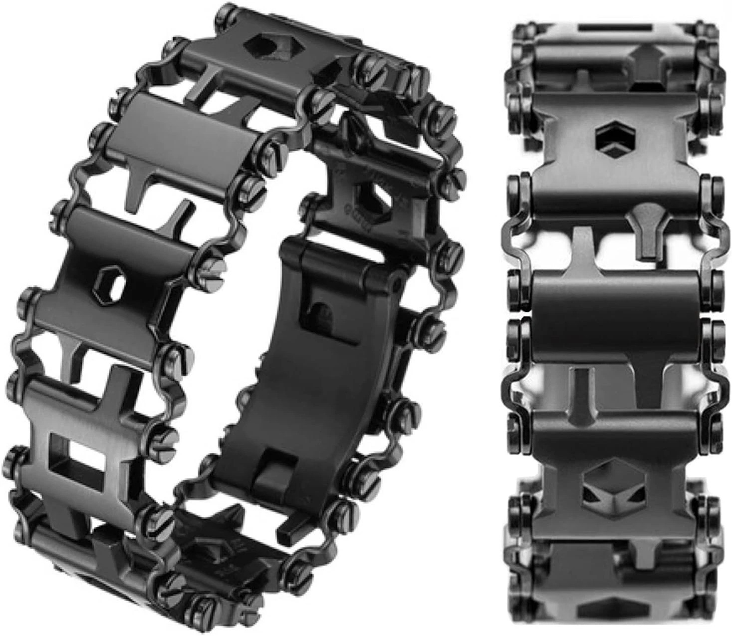 Stainless Steel 29-in-1 Tool Bracelet – Ideal for Sailing and Hiking Adventures