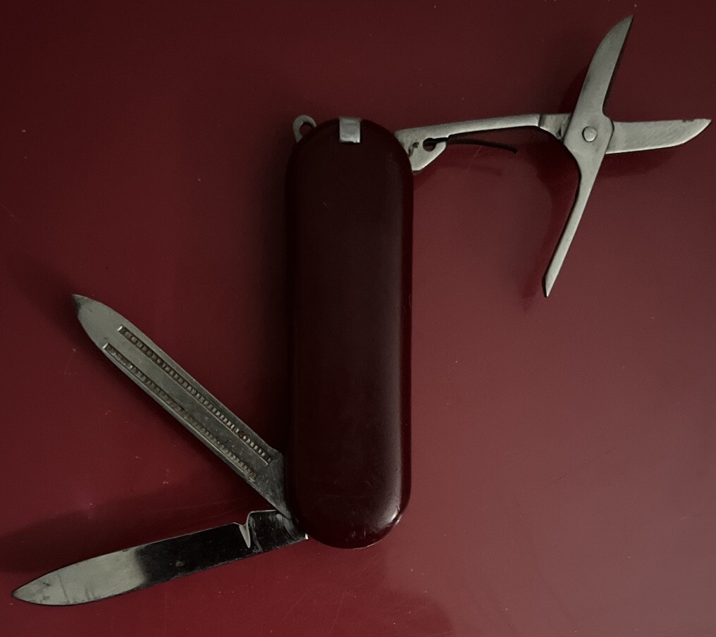 Old Pocket/ Keychain Multiple Tools Knife Fork And Bottle Opener $hips Free