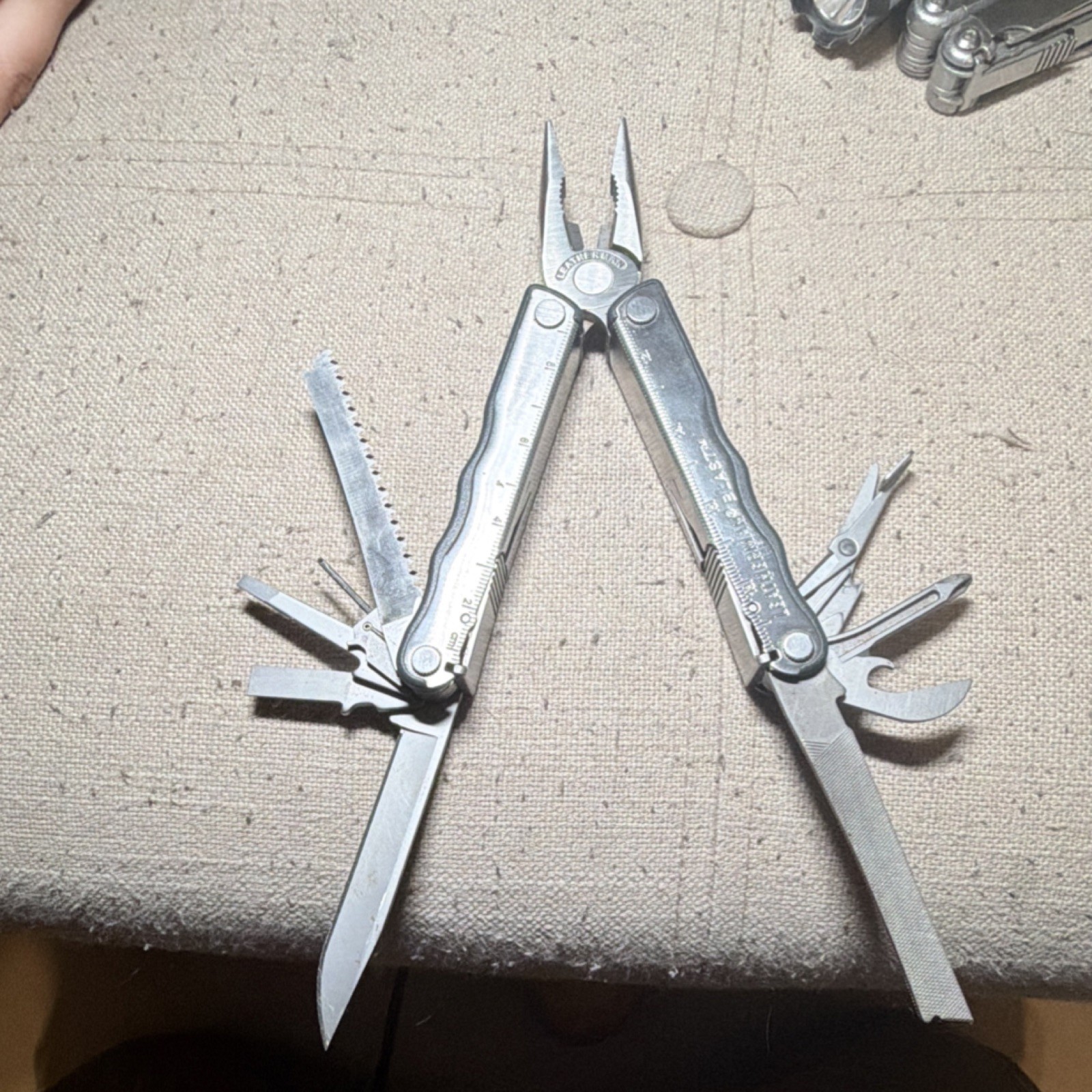 Leatherman PST Multi-Tool Silver Plier Knife File Bottle Opener