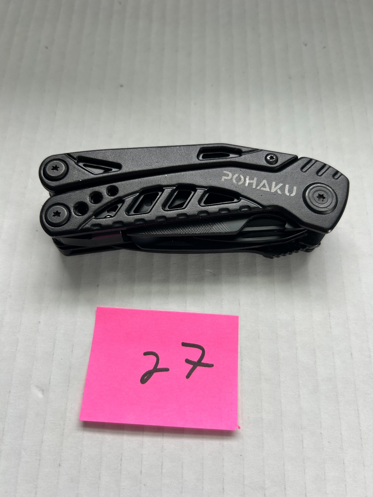 Pohaku Multi Tool with belt holder