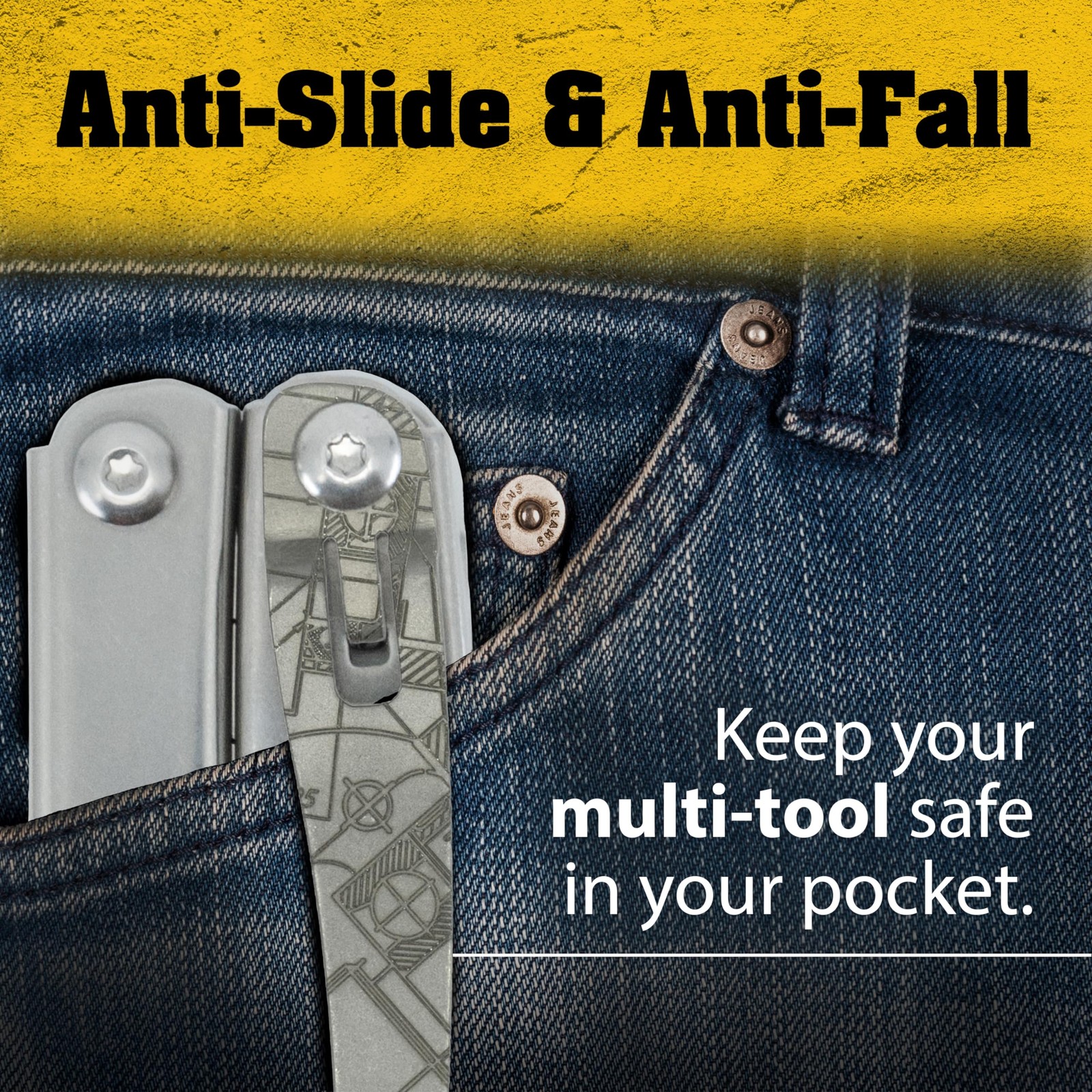 Donk! Titanium Pocket Clip. Made for Leatherman Wingman & Leatherman Sidekick…