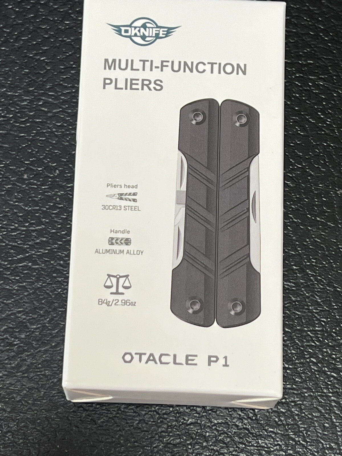 Olight Otacle P1 Black 11-in-1 Multifunctional EDC Utility Tool, 30Cr13 Stainles