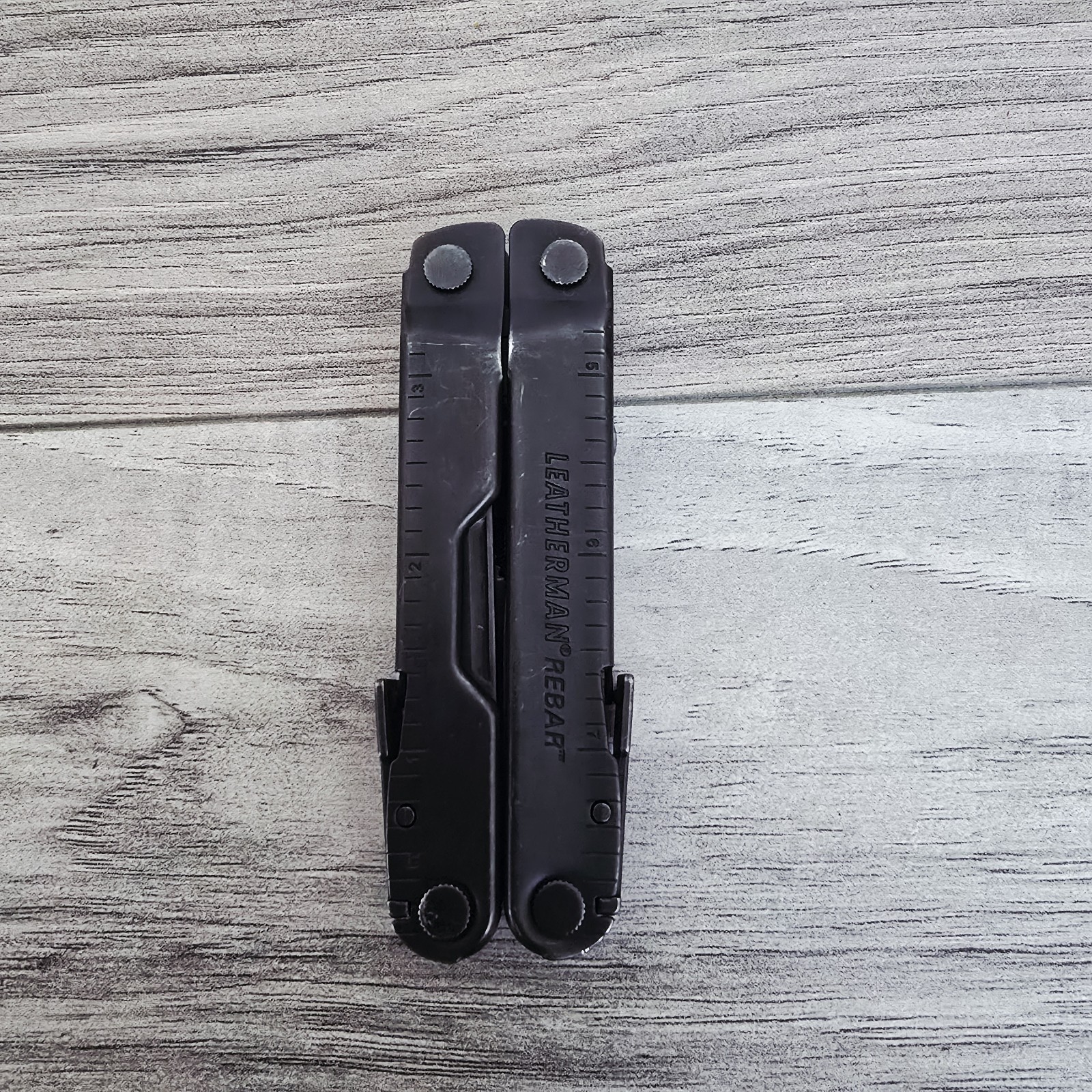 Leatherman Rebar Multi-Tool, Knife, Pliers, Saw, Black Oxide, USA