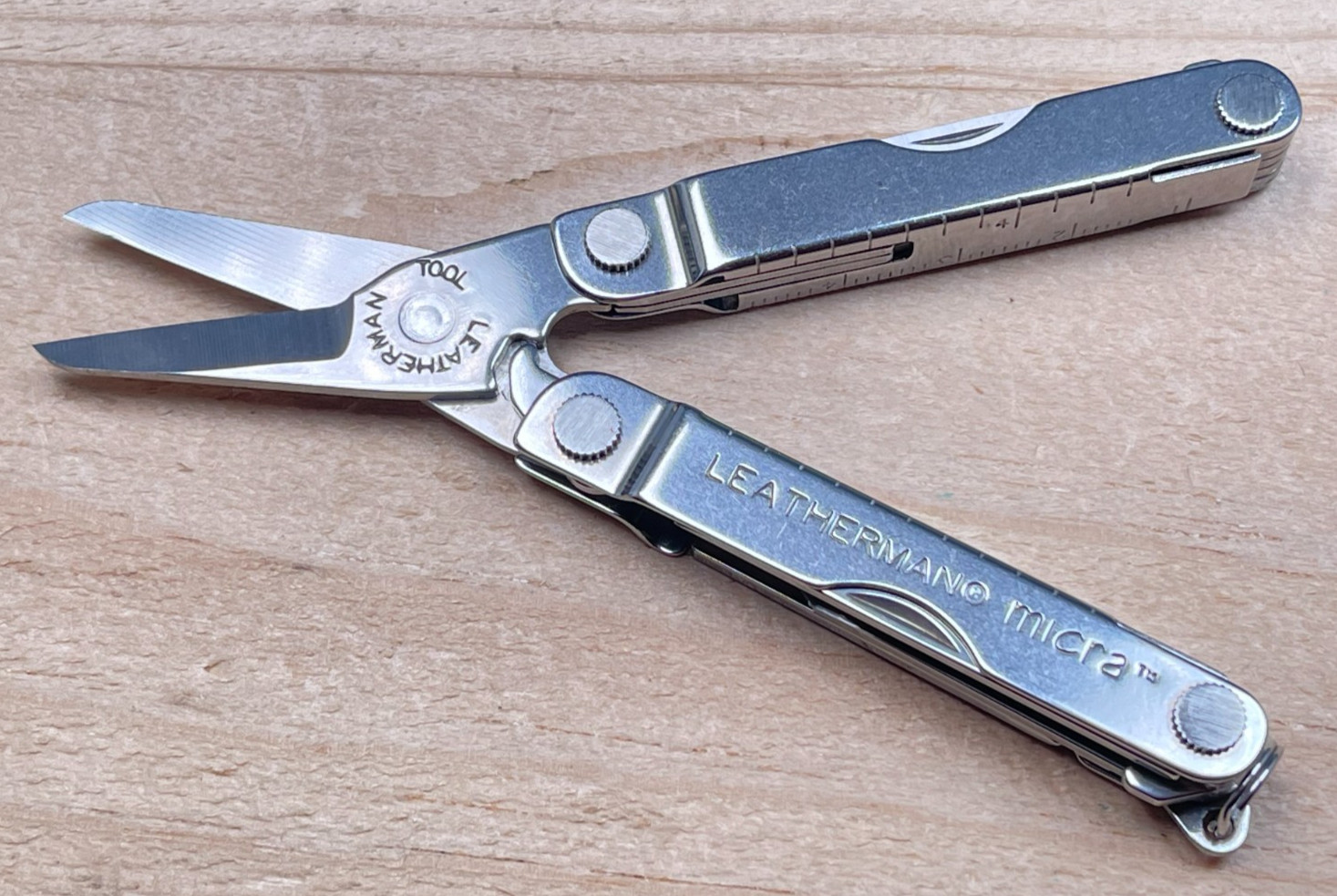 Leatherman Micra Stainless Steel Multi-tool Knife 03/06 Pat Pend. – Very Nice