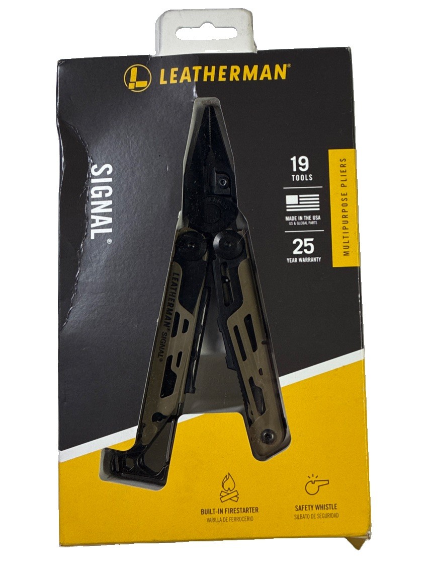 LEATHERMAN Signal 19 in 1 Multi-tool for Outdoors Camping Hiking Fishing