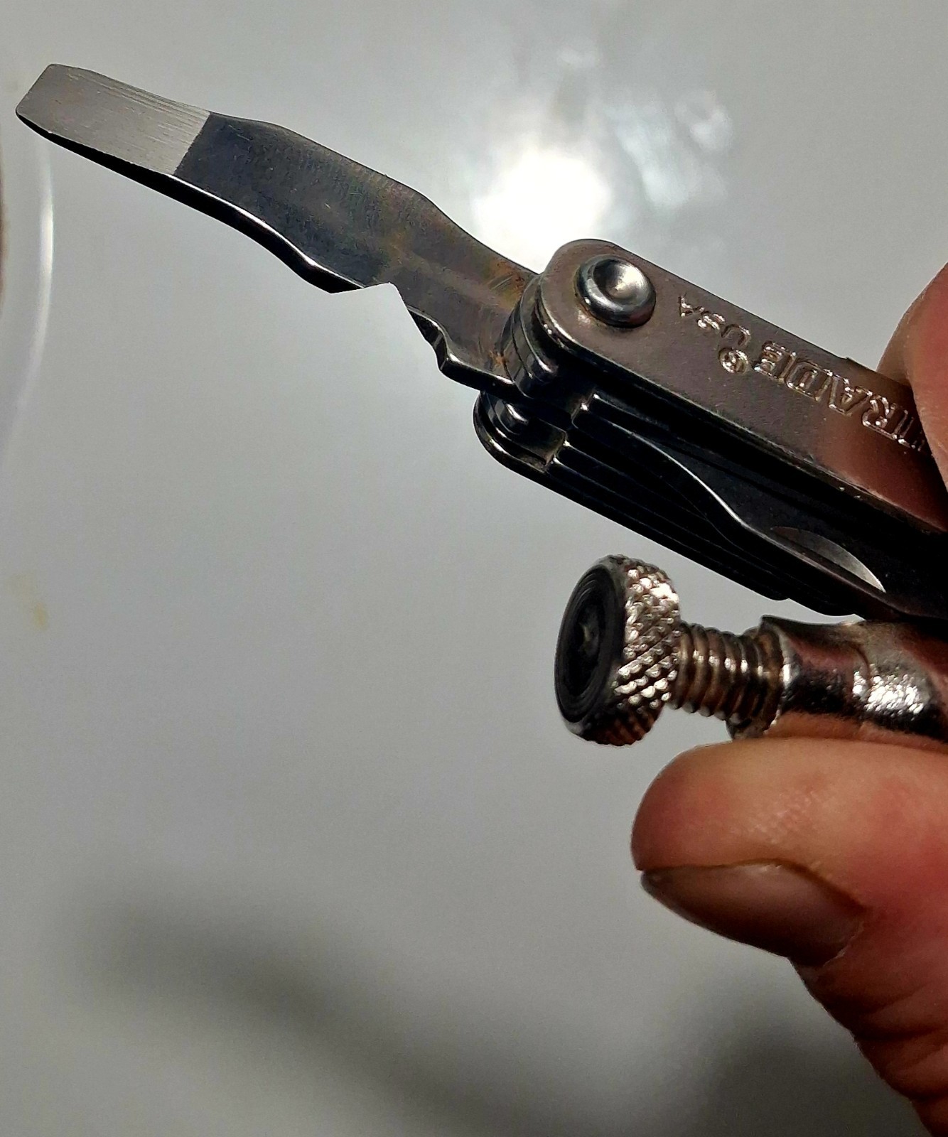 Schrade ST-5B Locking Stainless Steel Multi-Tool Pliers Silver