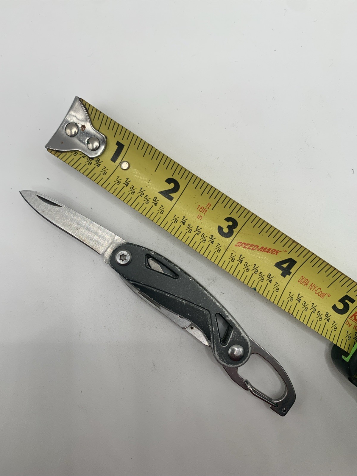 True Utility Pocket Knife, Multi-Tool w/ clip (Green)