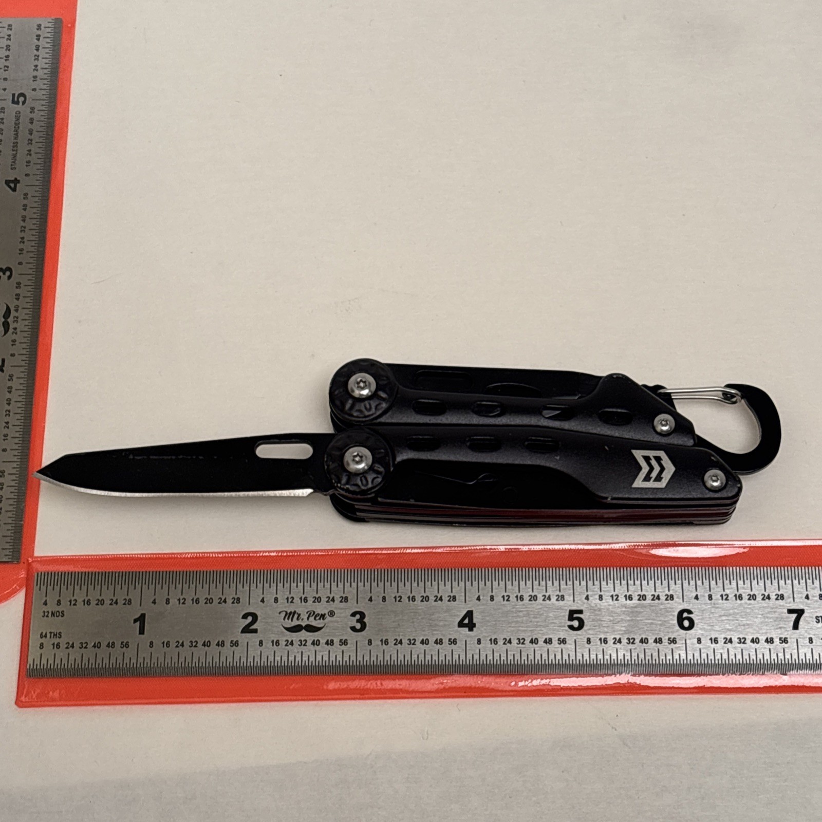 Trail Blazer Multi Tool Black Tactical Hunt Camp Survival Fish Bugout Quality