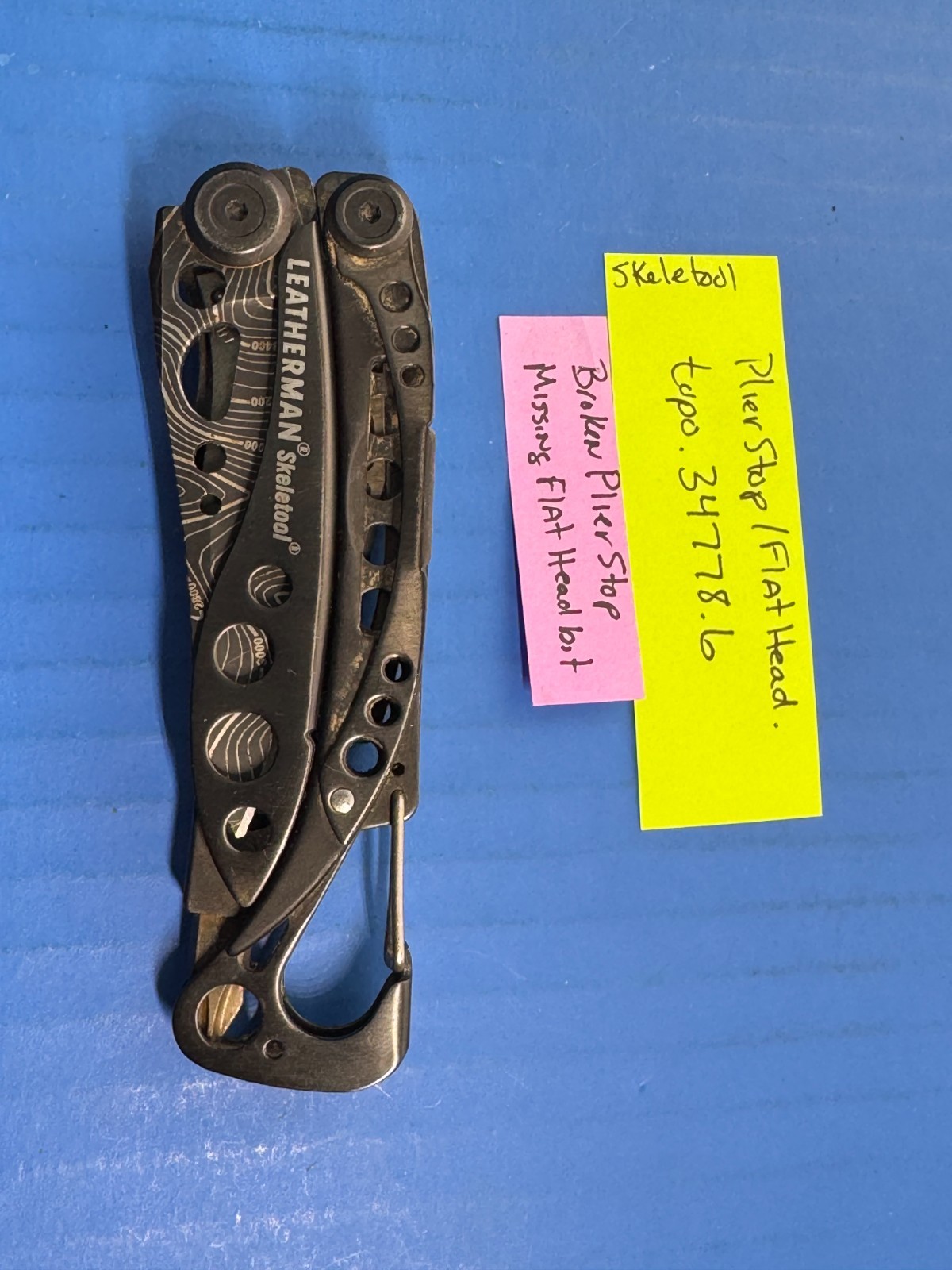 Leatherman Skeletool Multi-Tool Pliers – Topo – Parts/Repair