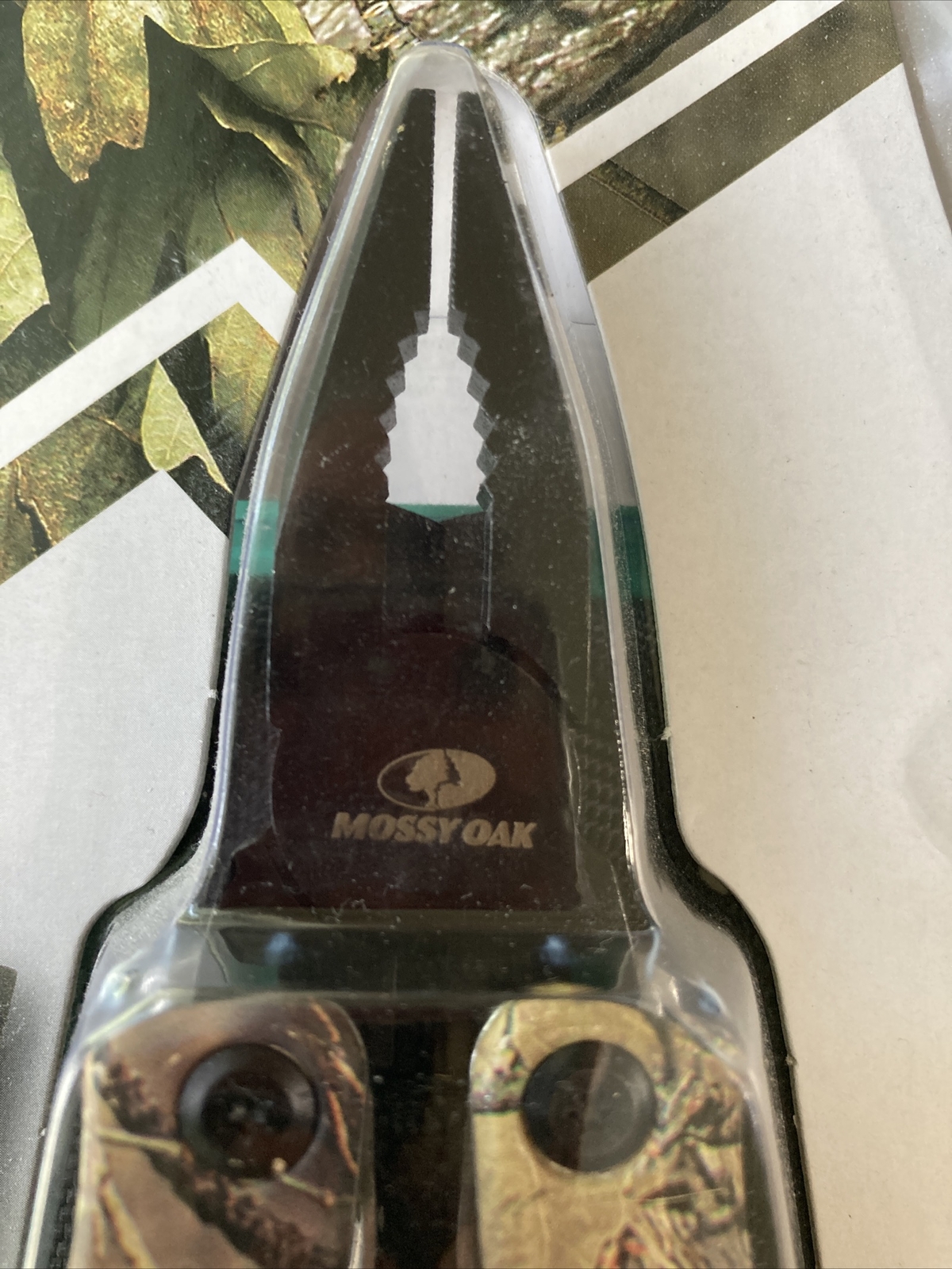 New Mossy Oak 2 Pack Multi Tool & Knife Set Stainless Steel Blade Seath Included