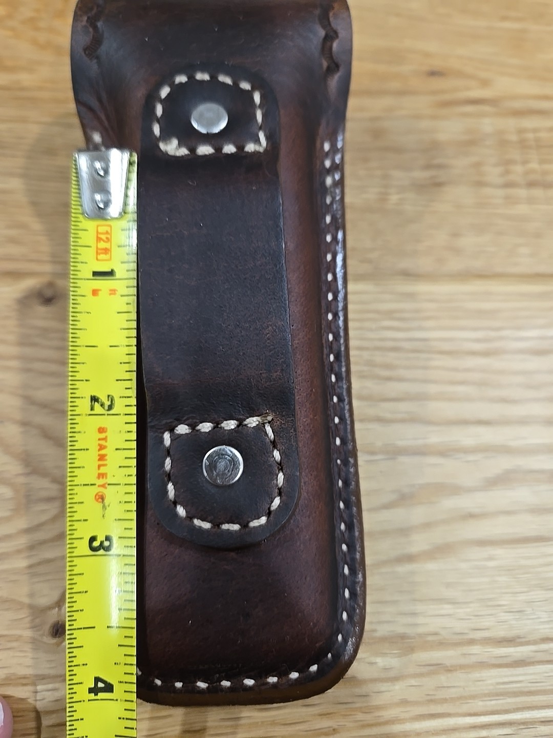 Gerber MP600 or Diesel multi tool sheath. Sheath only. 1905 Indian Cent snap.