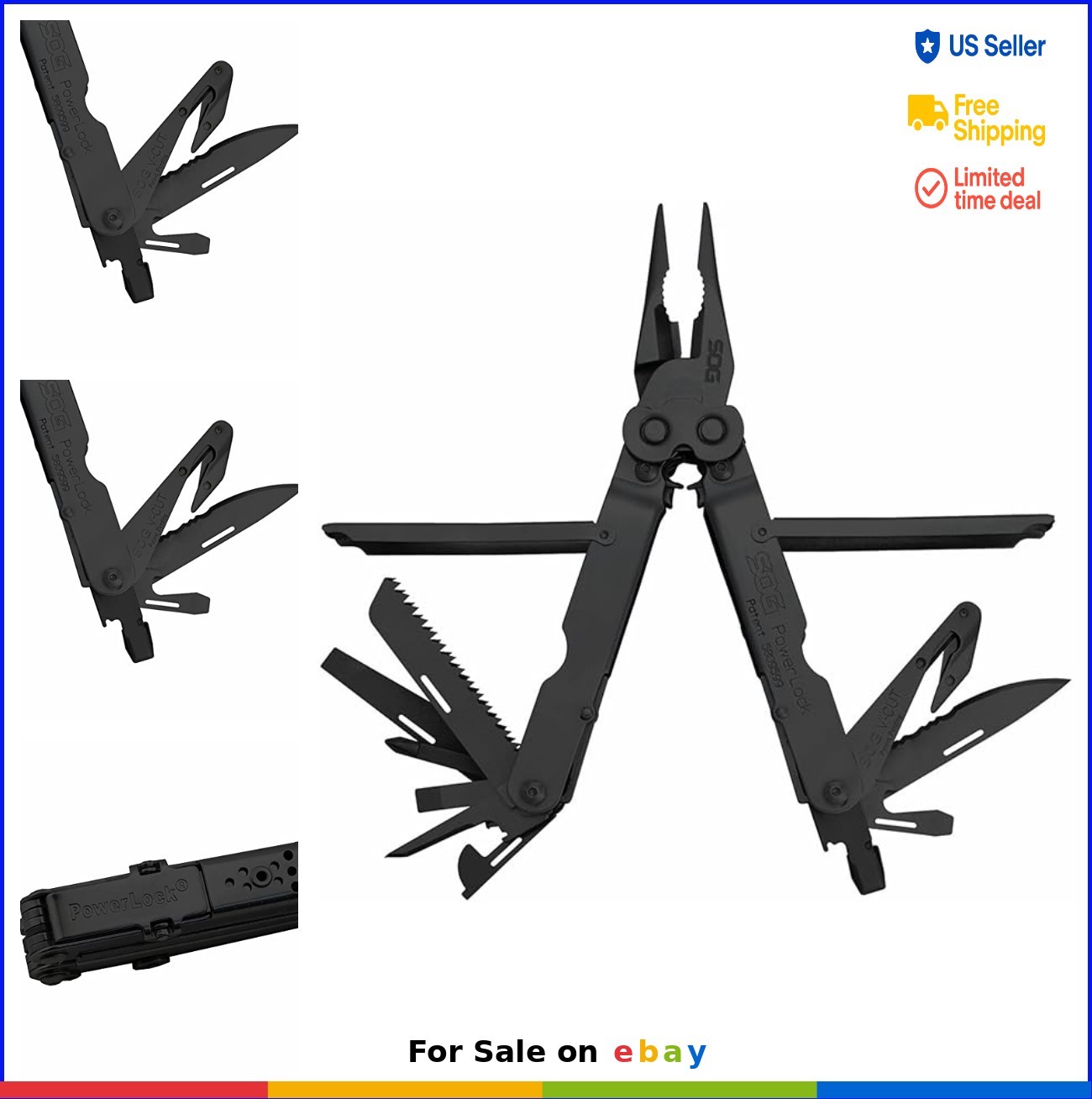 Multitool Pocket Utility Tool Set 18 Steel Tools with Nylon Carry Pouch Heavy