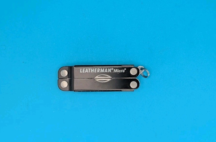 Leatherman Micra Multi-Tool, Knife, Scissors, Key Ring, Black!