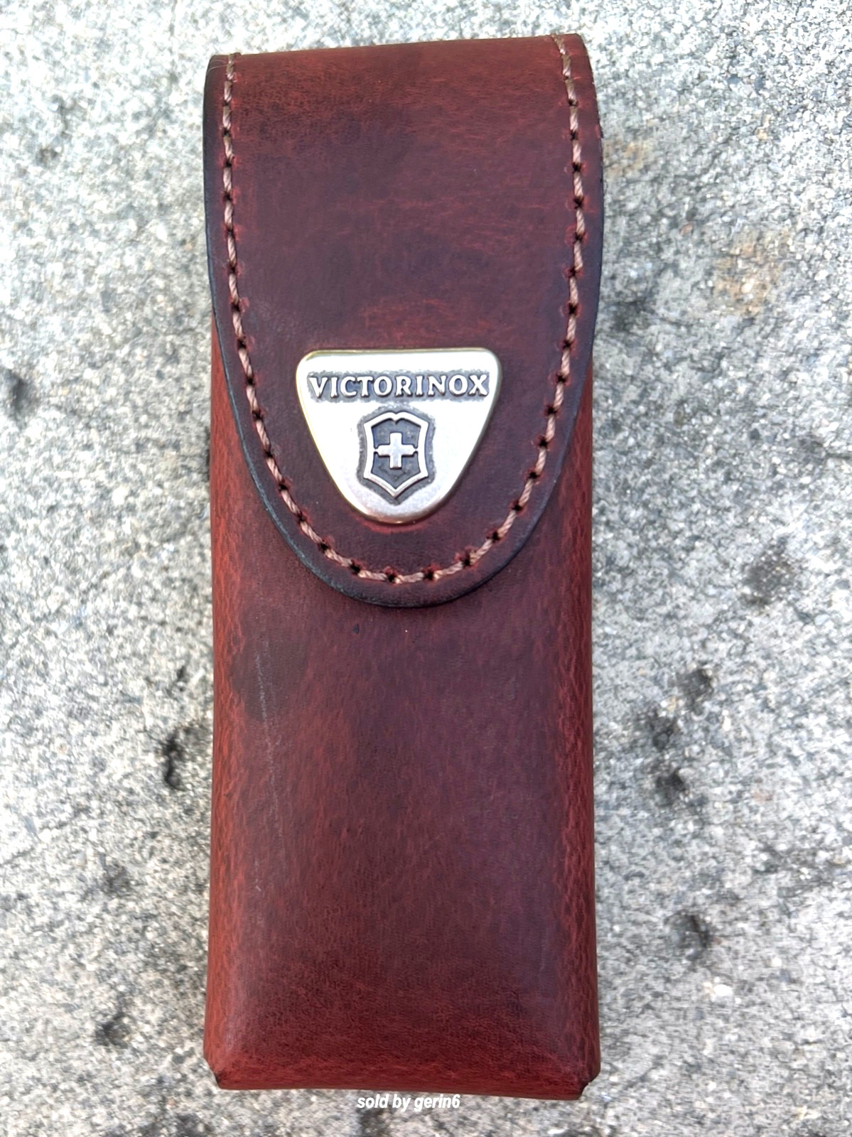 Swiss Army Leather Pouch / Case for SwissTool Spirit Victorinox 4.0822.L New