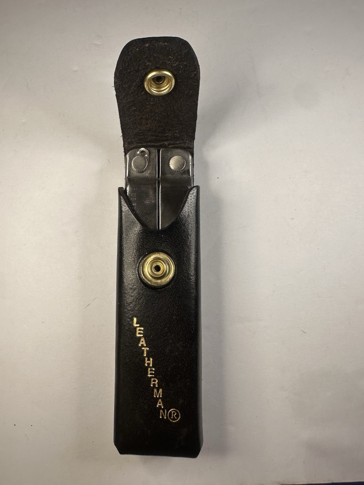 Vintage Leatherman PST Pocket Survival Tool Multi Tool USA w/ Sheath