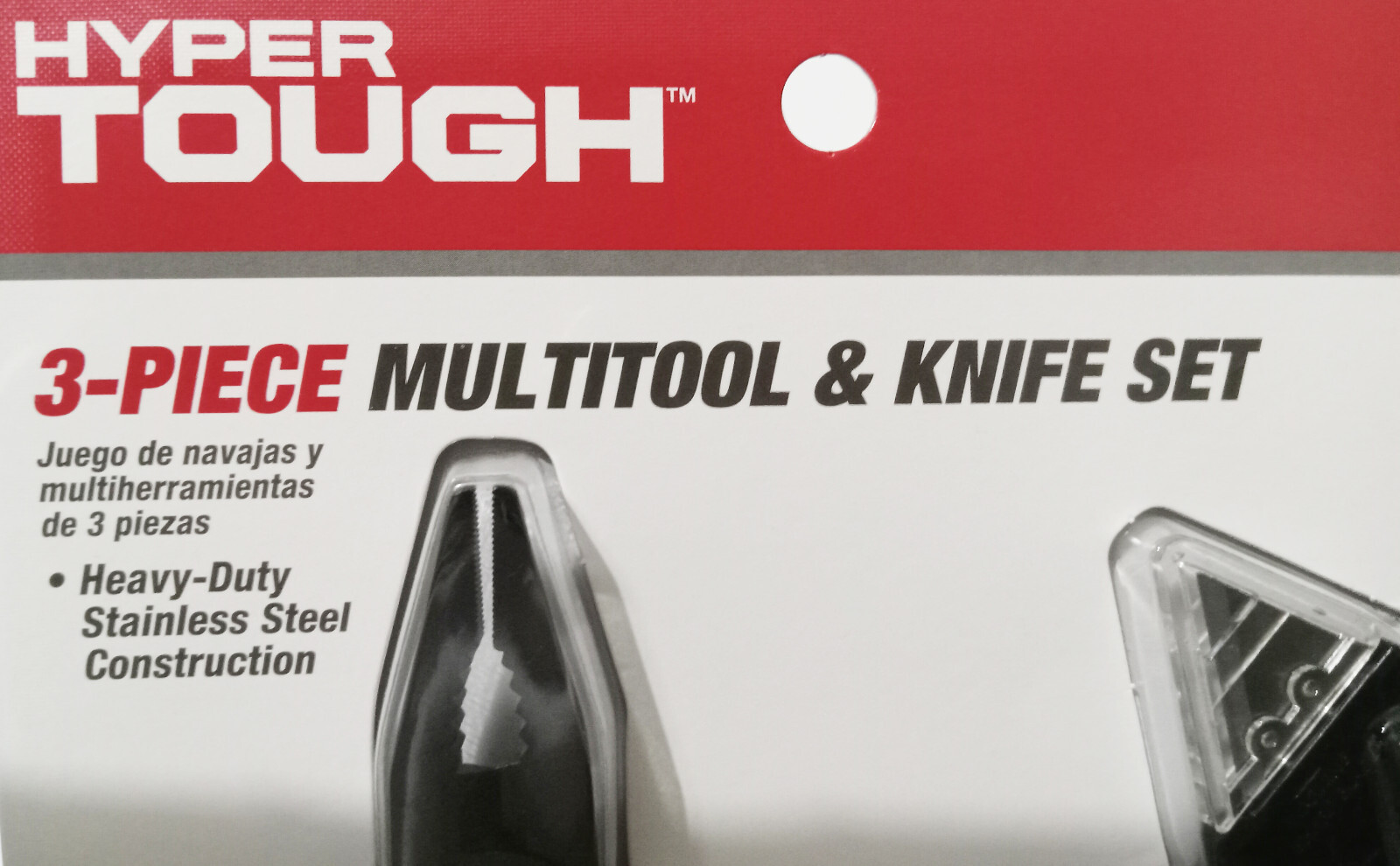Hyper Tough 3 Piece Multi tool And Knife Set