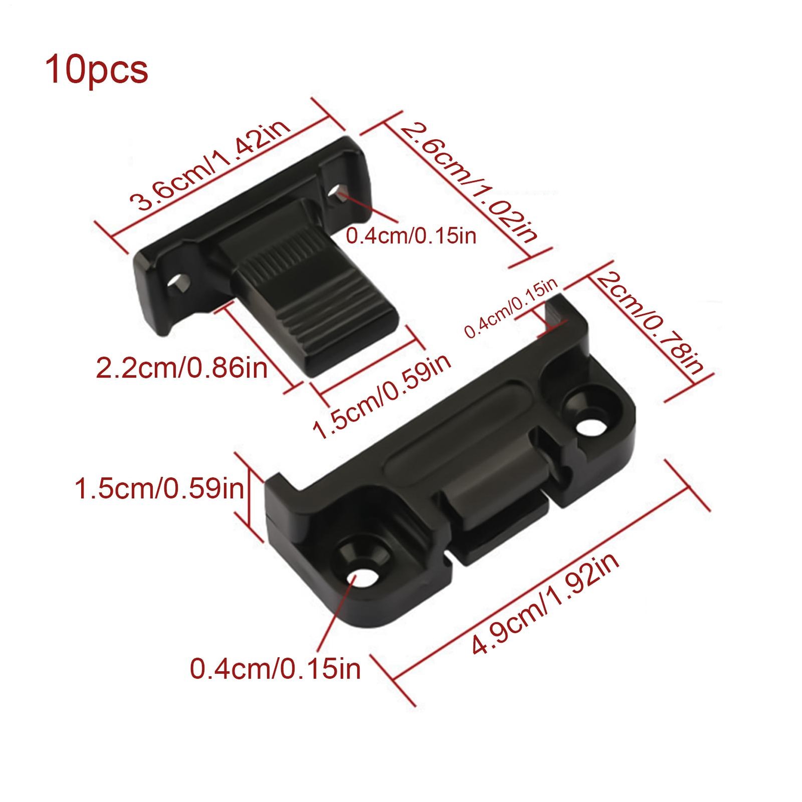 10-pcs Quick Release Roman Column Connector Siding Detachable Adjustable