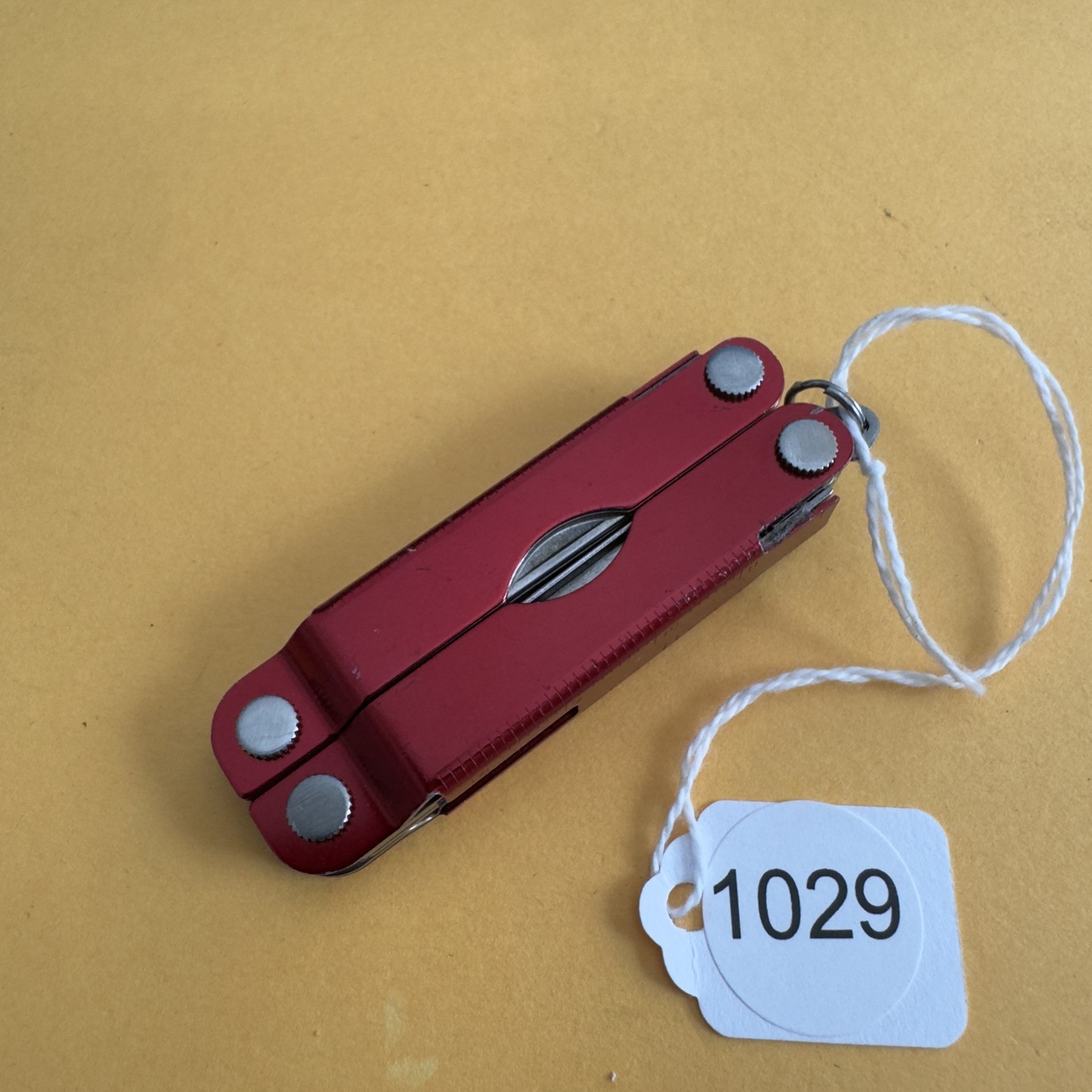 Leatherman Micra Multi Tool Pocket Knife Scissors Stainless Red EDC #1029