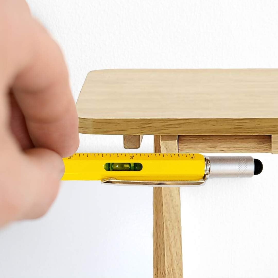 Compact Multitool Pen with Spirit Level and Screwdriver – Ideal Stocking Stuffer
