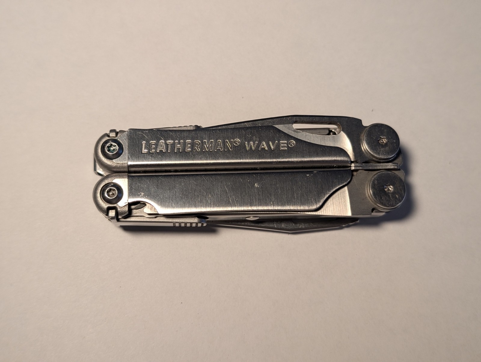 Leatherman Wave Multitool W Sheath and Bits Good Shape See Pics!