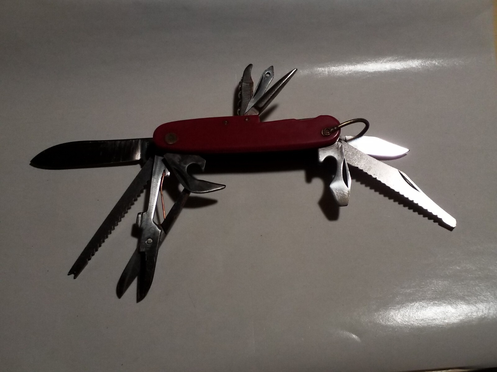 Heavy-duty Vintage 11pc. Multi-tool Stainless Steel Tools/ Folding Pocket Knifes