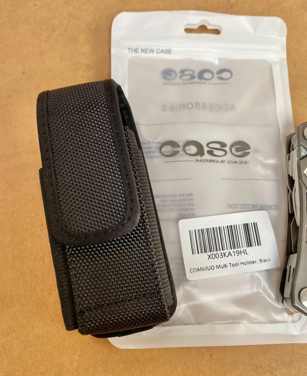 MultiTool Holster Nylon Belt Clip Pouch Leatherman Wave Plus Wingman Surge Rebar