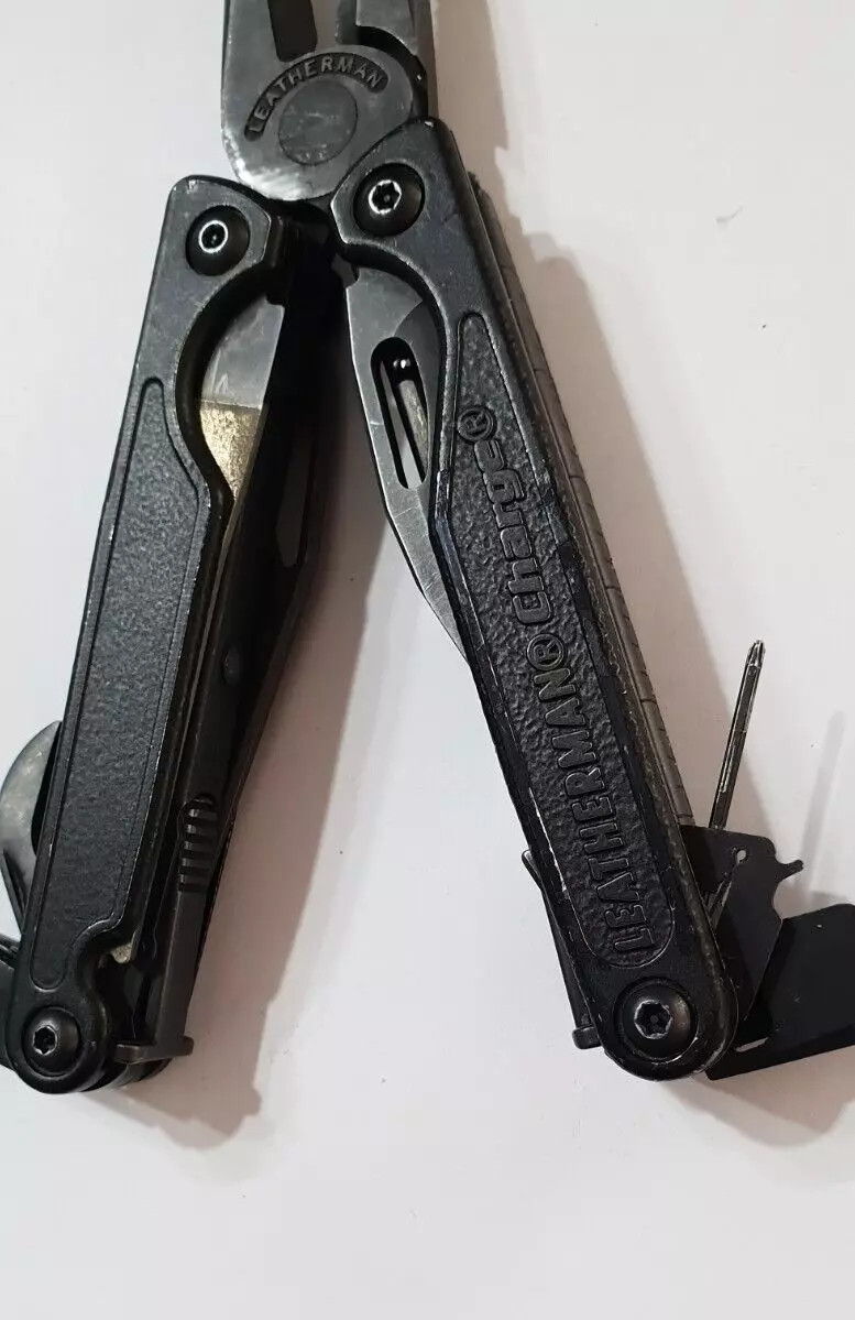 🔥 Leatherman Charge XTi 2005 BO BlackOxide Titanium Gen 1 Cap Crimper Very Rare